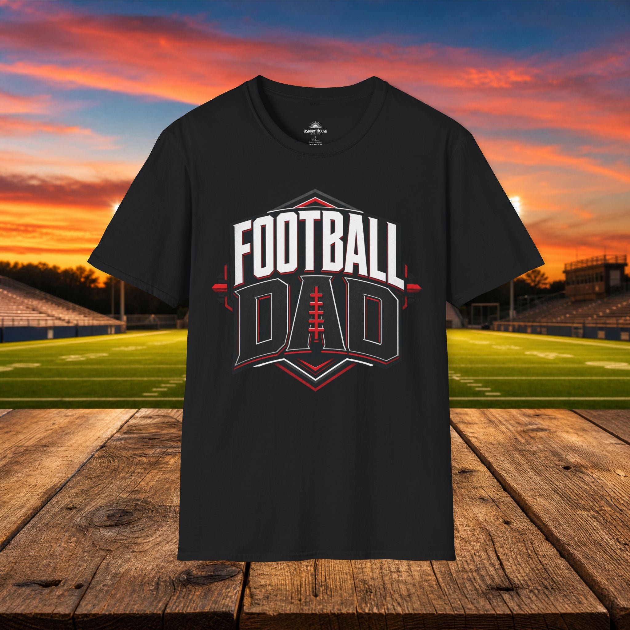 Football Dad | Personalized Back — alternate product view 4