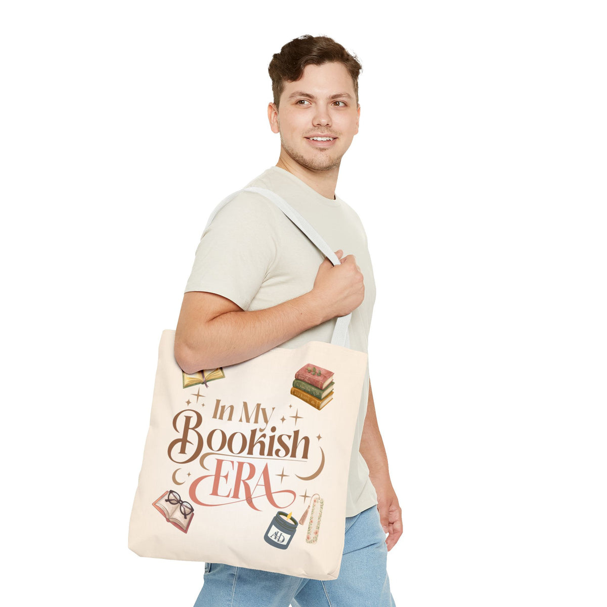 In My Bookish Era Literary Polyester Tote