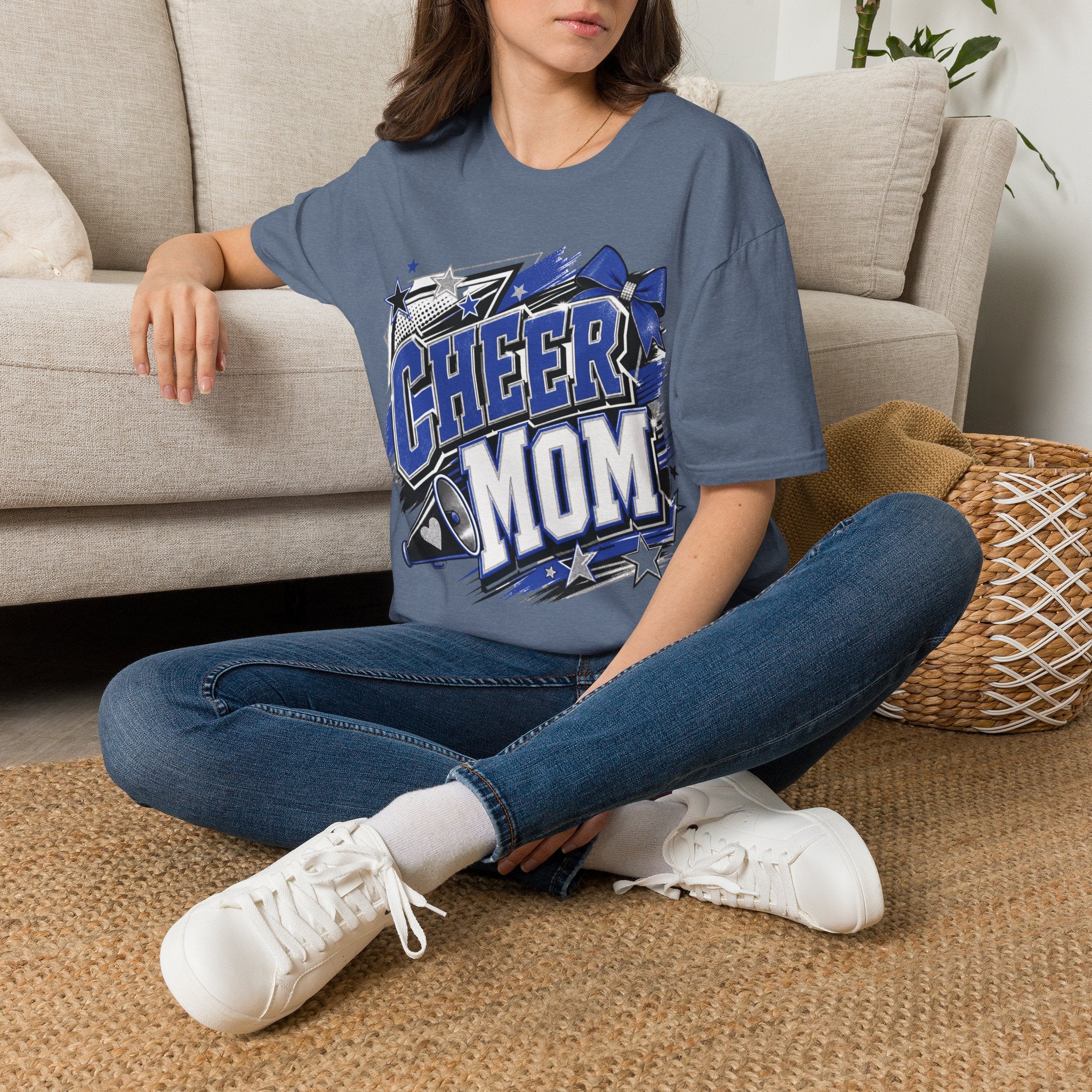 Cheer Mom | Personalized Back | Personalized Sideline Collection