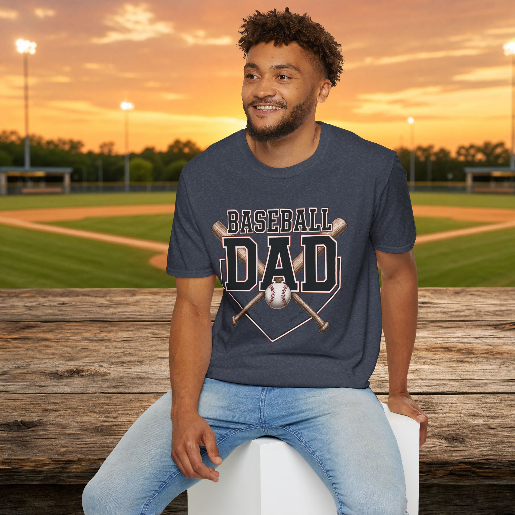 Baseball Dad | Personalized Back | Personalized Sideline Collection