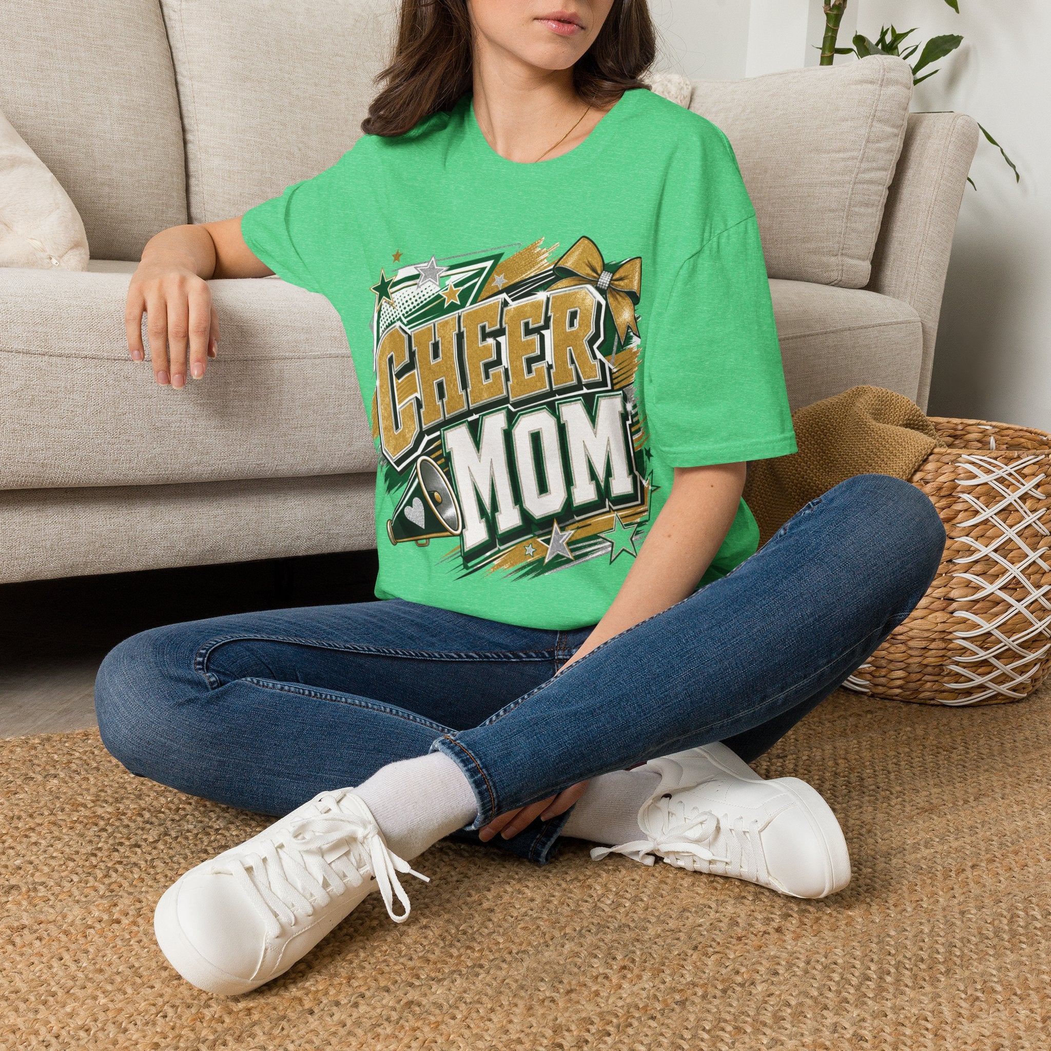 Cheer Mom | Personalized Back | Personalized Sideline Collection