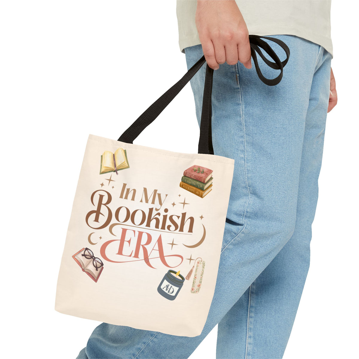 In My Bookish Era Literary Polyester Tote