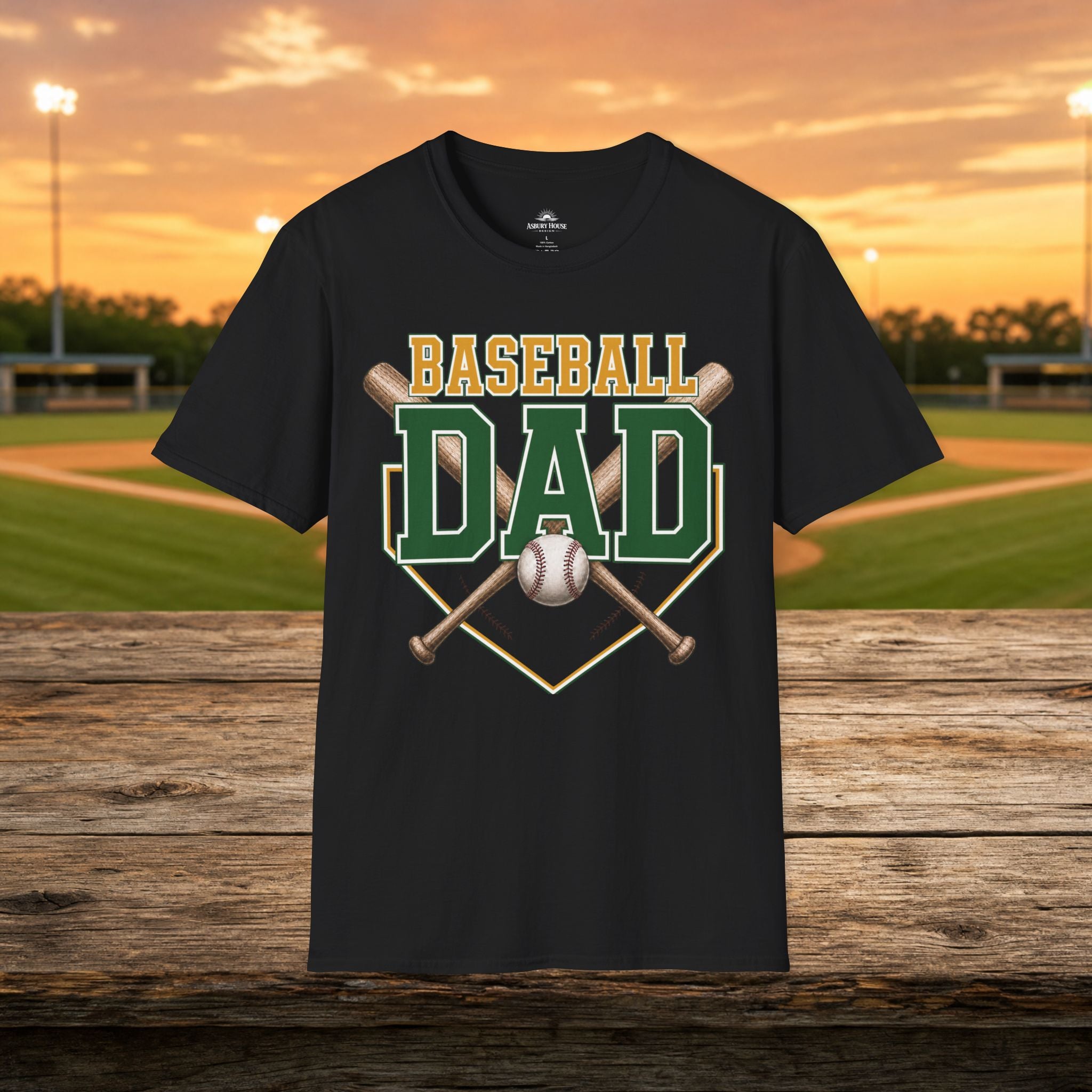 Baseball Dad | Personalized Back — alternate product view 2