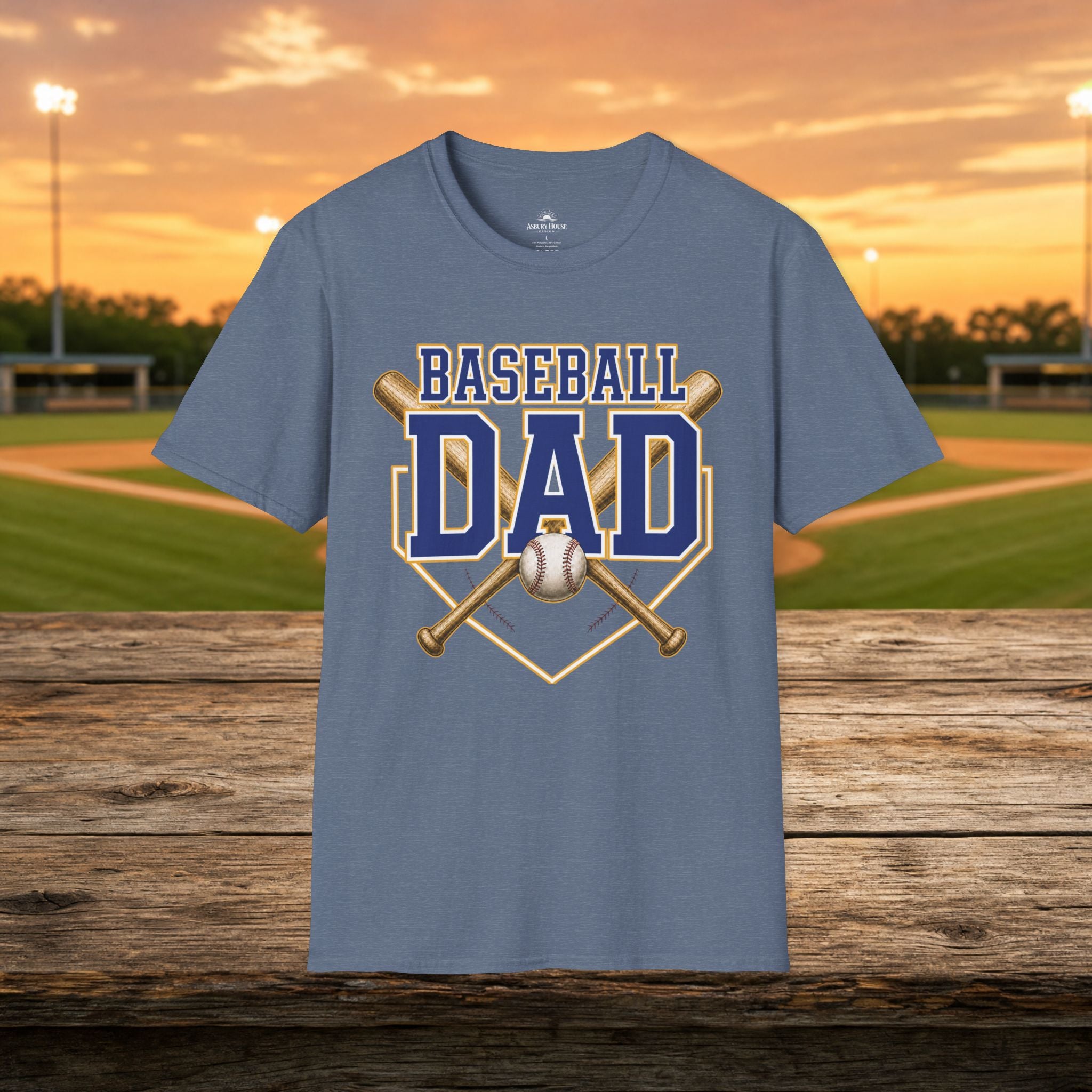 Baseball Dad | Personalized Back — alternate product view 13