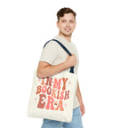 In My Bookish Era Retro Polyester Tote