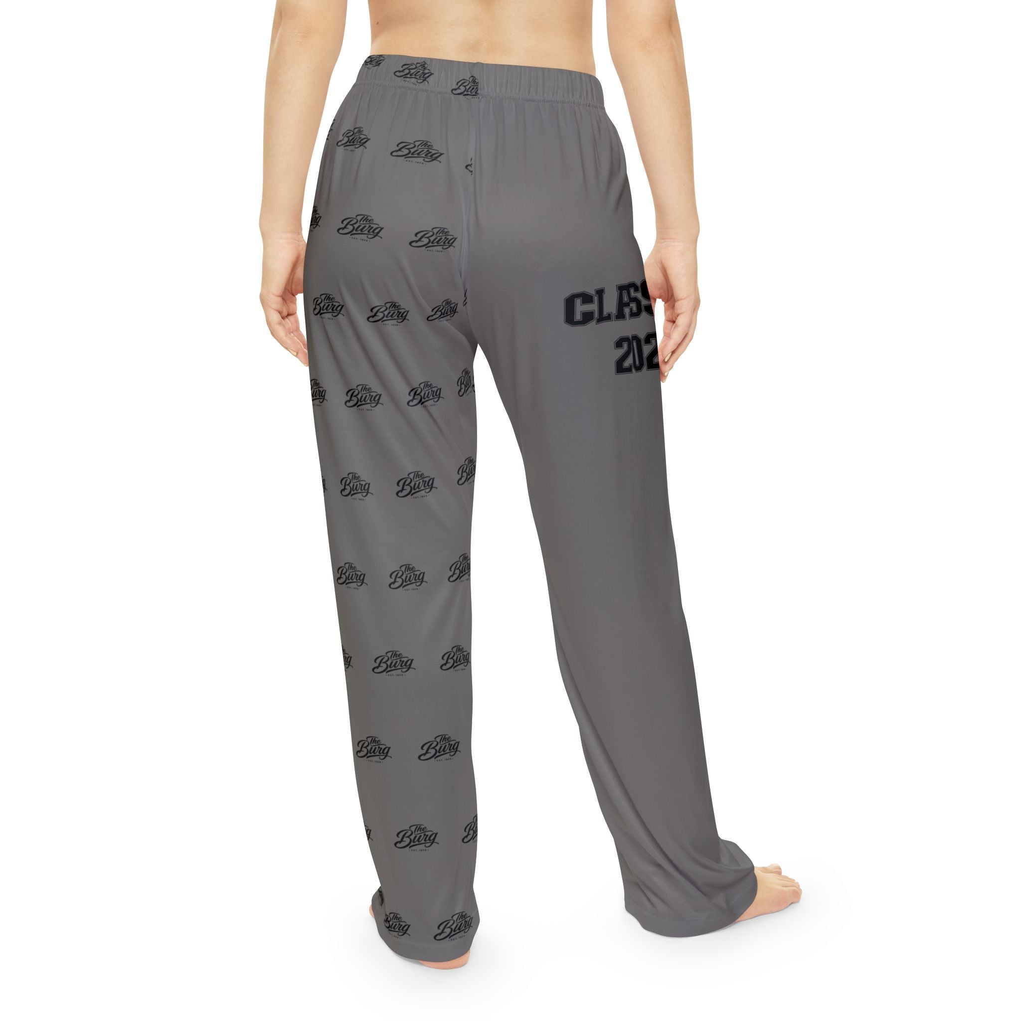 The Burg | Unisex Pajama Pants Personalized — alternate product view 4