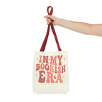 In My Bookish Era Retro Polyester Tote