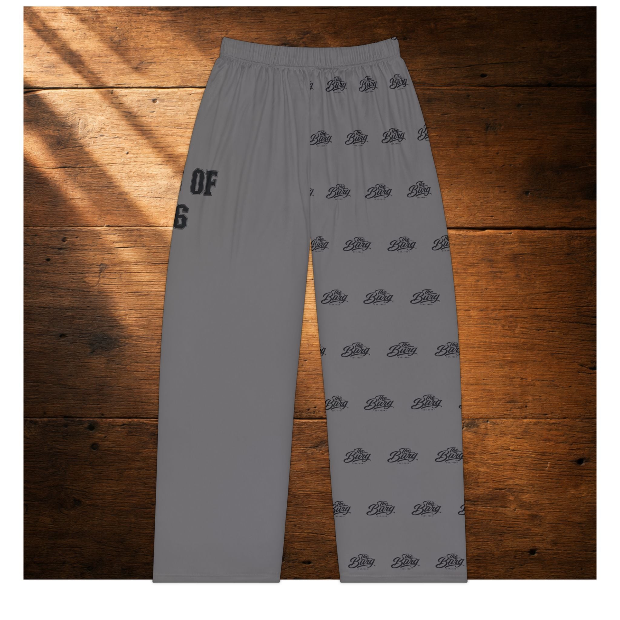 The Burg | Unisex Pajama Pants Personalized — primary product view