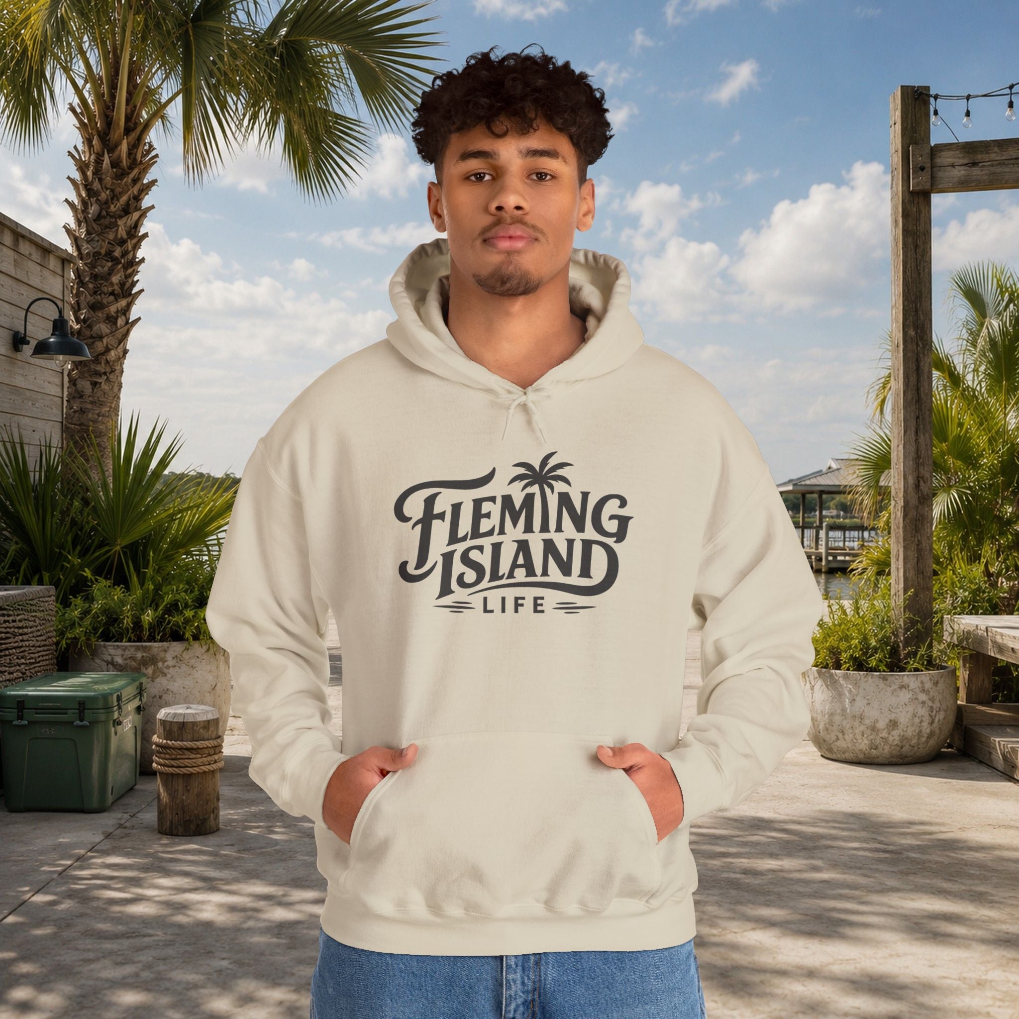 Fleming Island | Fleming Island Life Hoodie — alternate product view 17