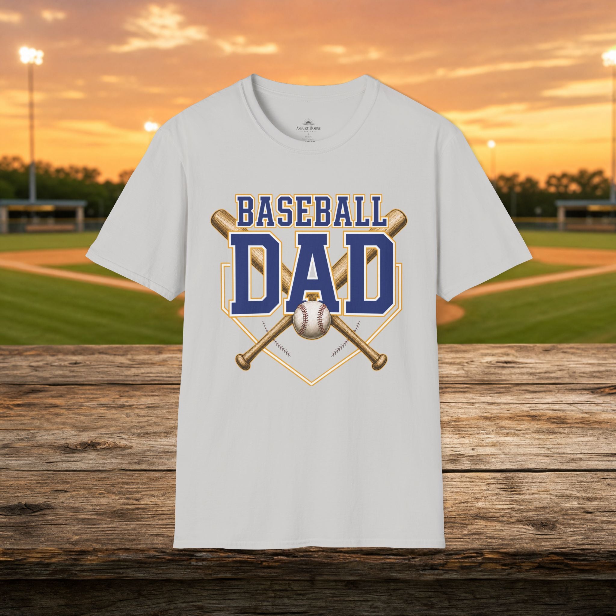 Baseball Dad | Personalized Back — alternate product view 4
