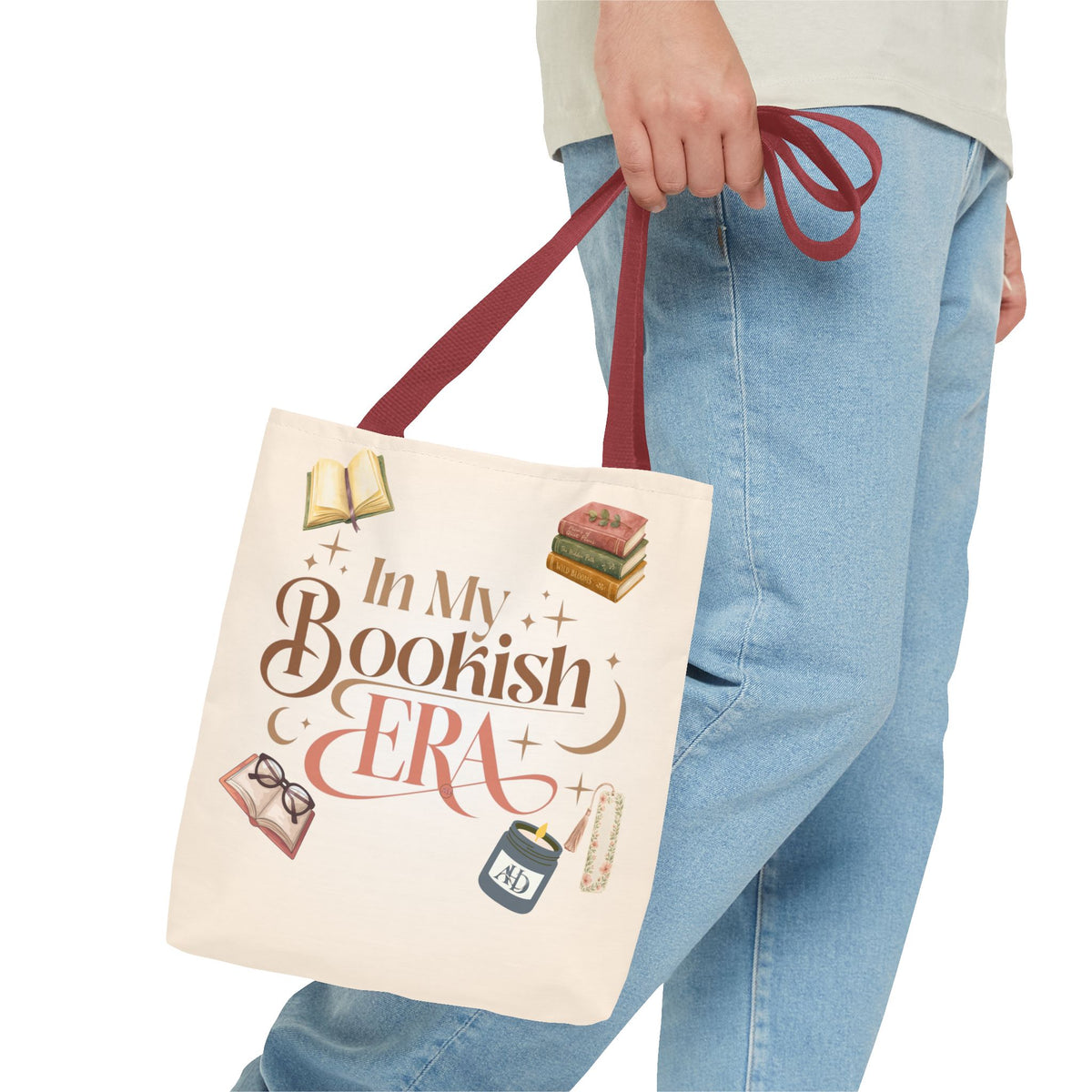 In My Bookish Era Literary Polyester Tote