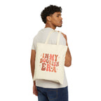 In My Bookish Era Retro Cotton Canvas Tote