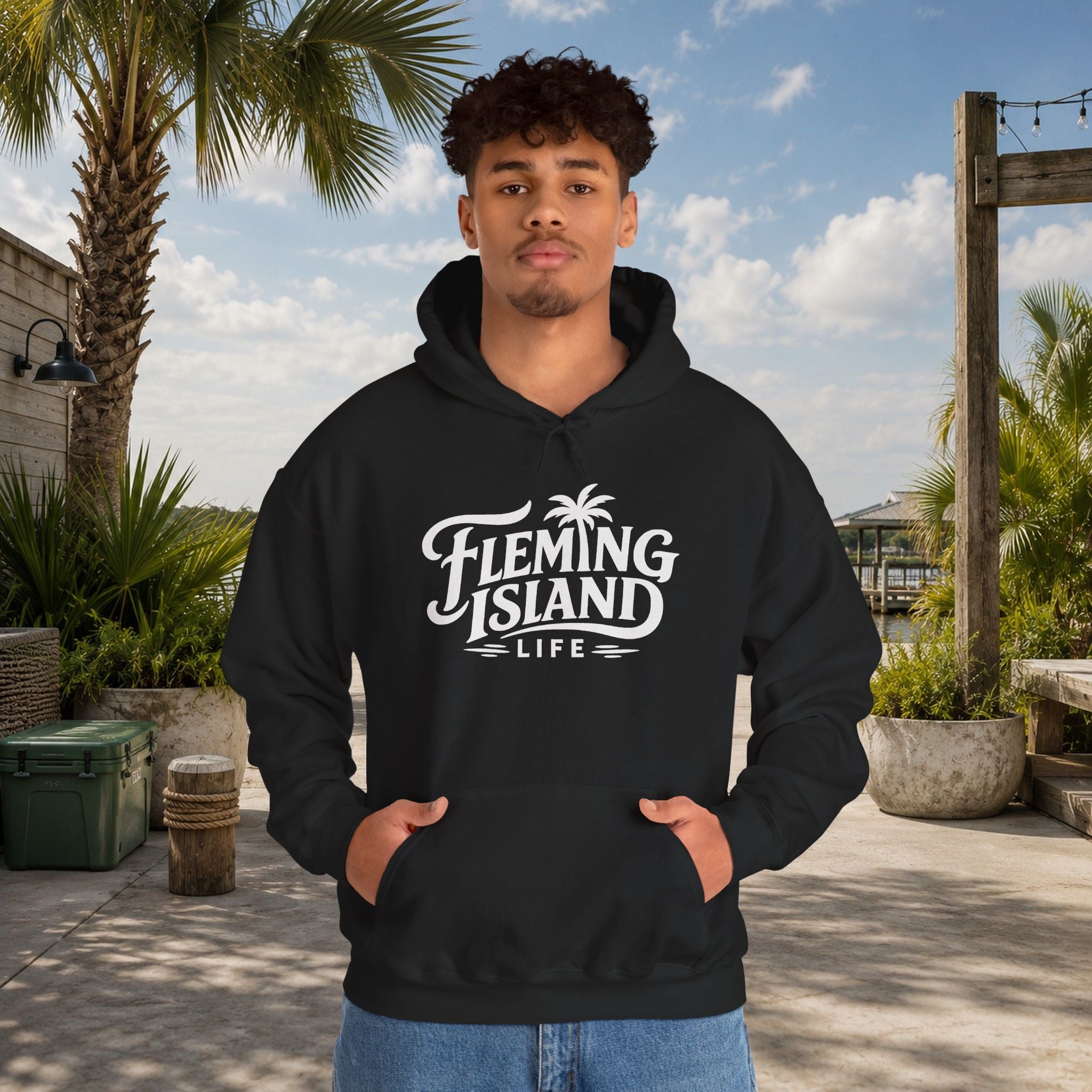 Fleming Island | Fleming Island Life Hoodie — alternate product view 13