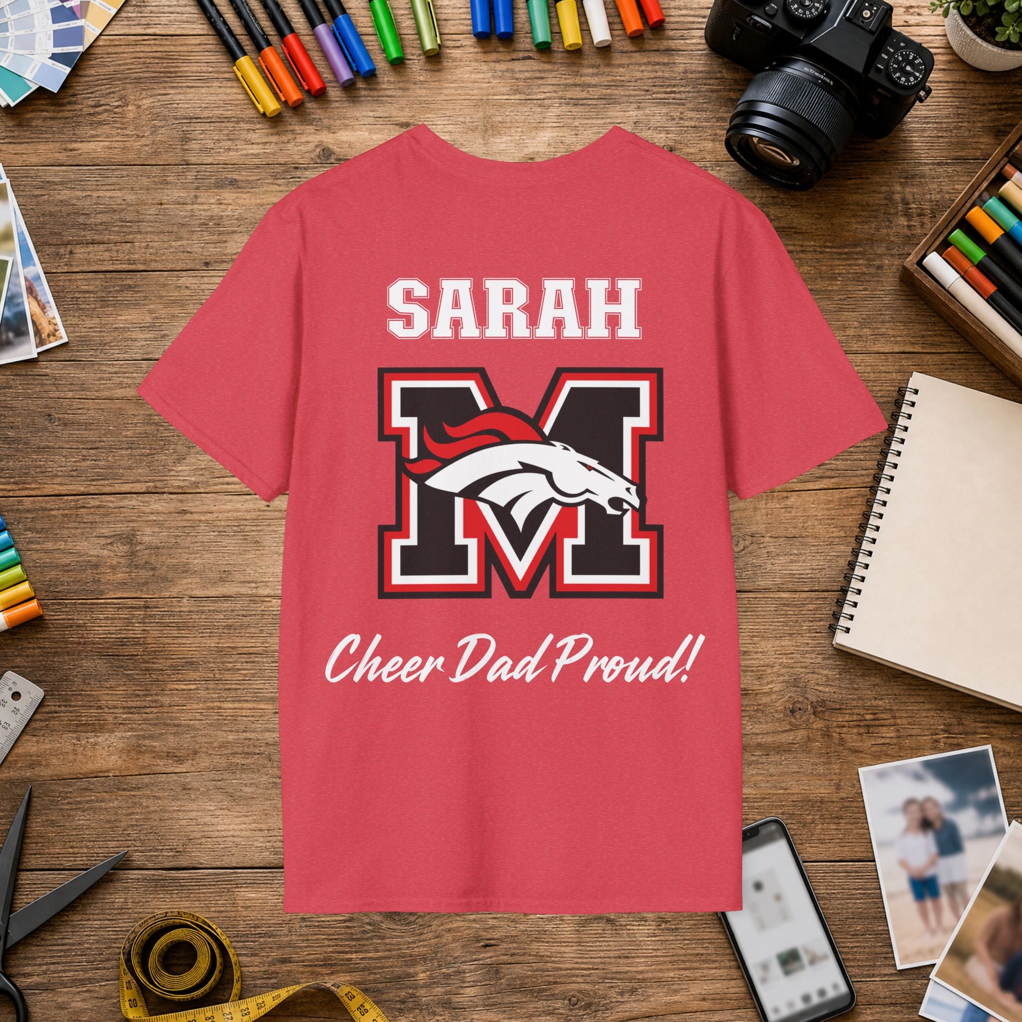 Cheer Dad | Personalized Back | Personalized Sideline Collection