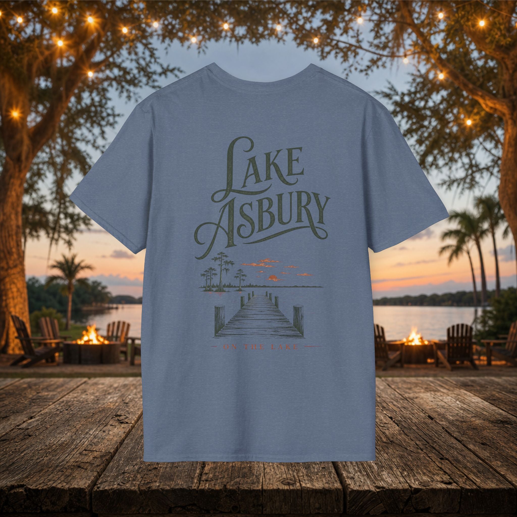 Lake Asbury | On the Lake – Sunset | Clay County Collection
