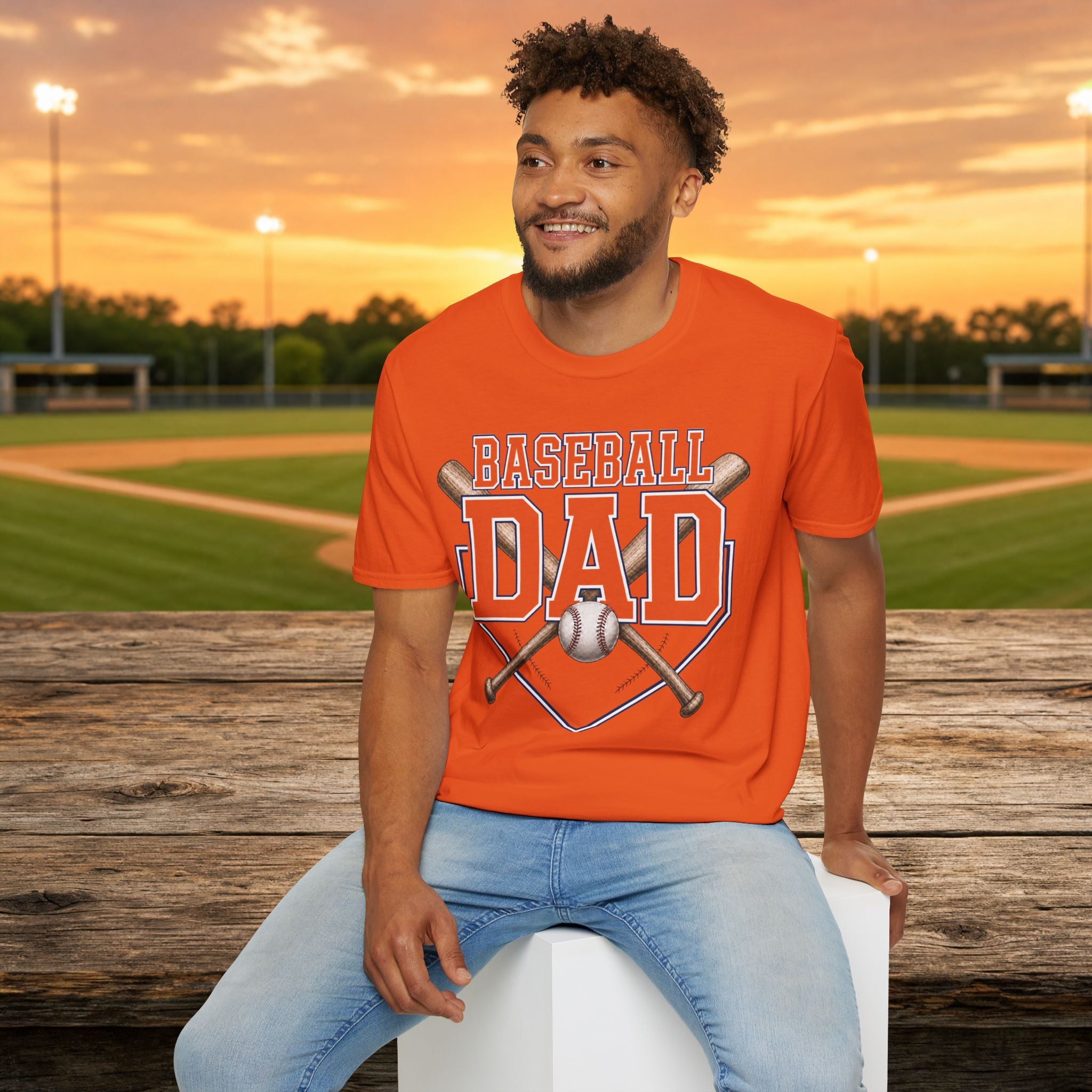 Baseball Dad | Personalized Back | Personalized Sideline Collection