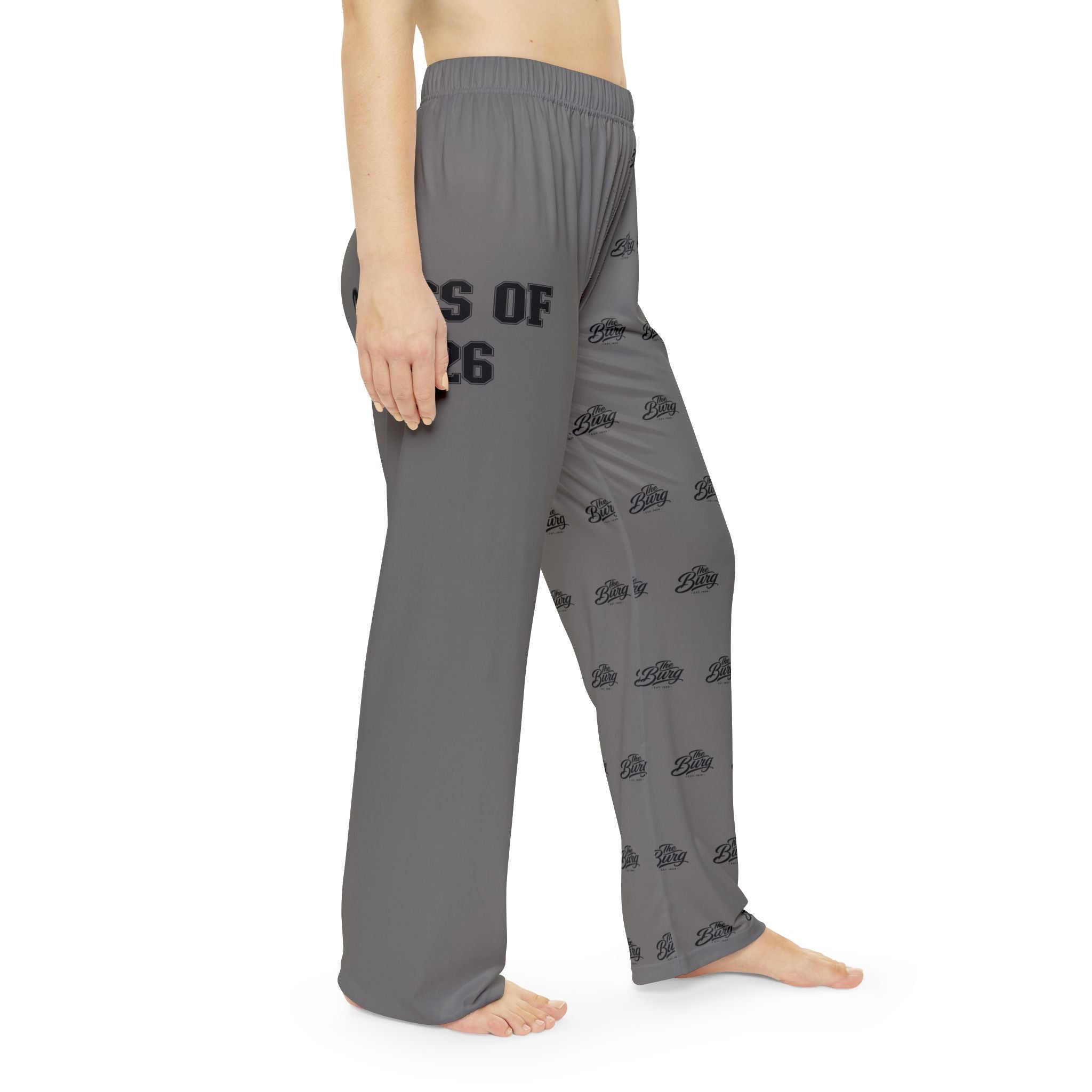 The Burg | Unisex Pajama Pants Personalized — alternate product view 5
