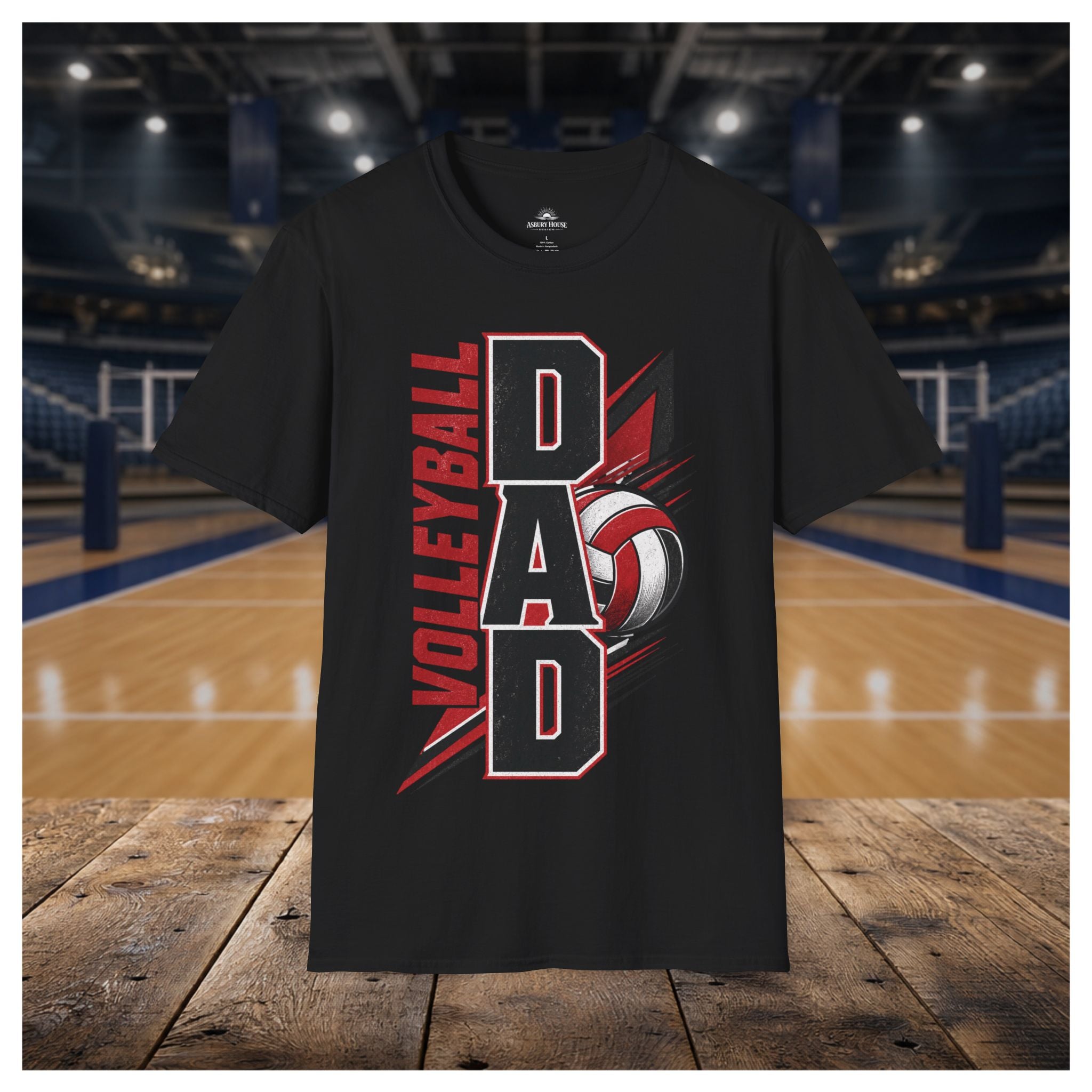 Volleyball Dad | Personalized Back — alternate product view 4