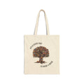 Good Day to Read a Book Cotton Canvas Tote (Color: Natural, Size: 15" x 16")