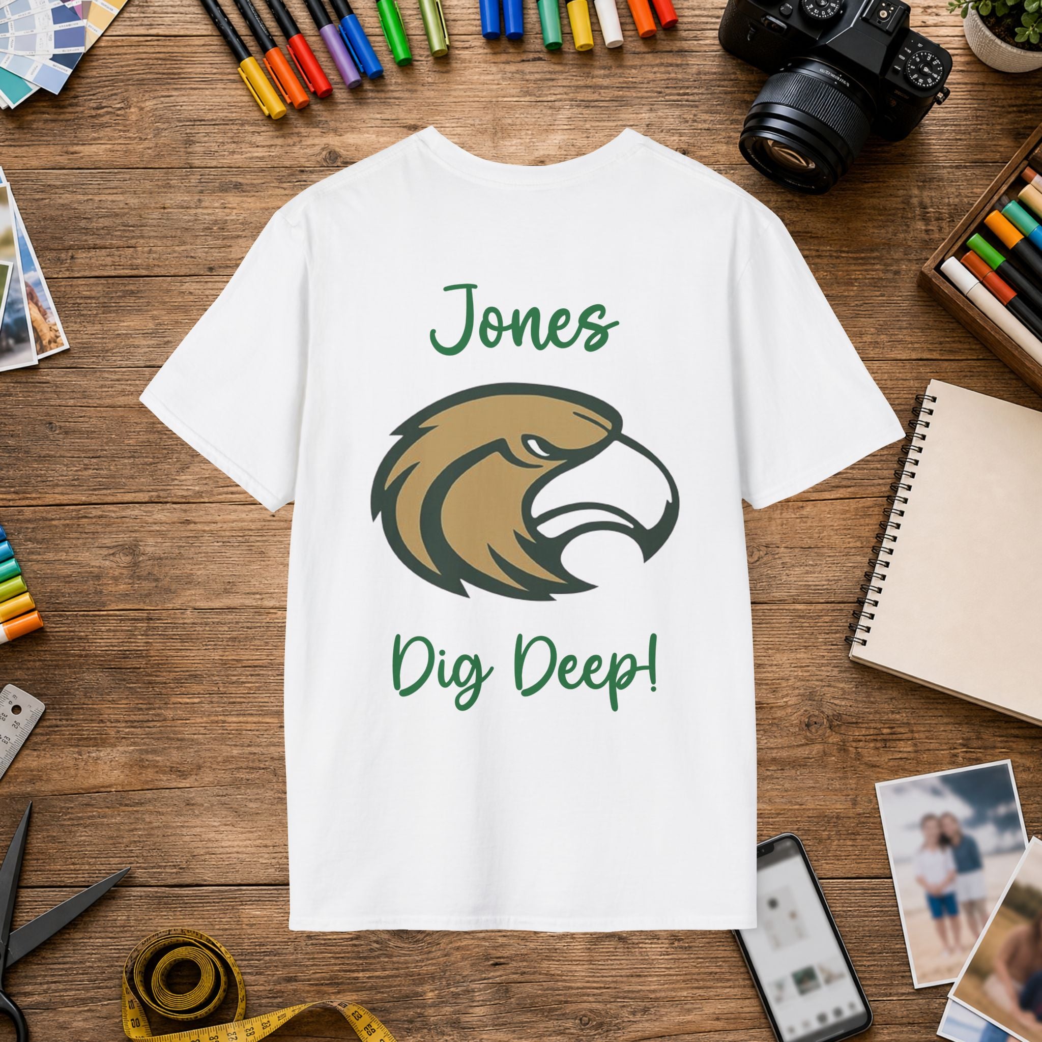 Volleyball Dad | Personalized Back — alternate product view 3