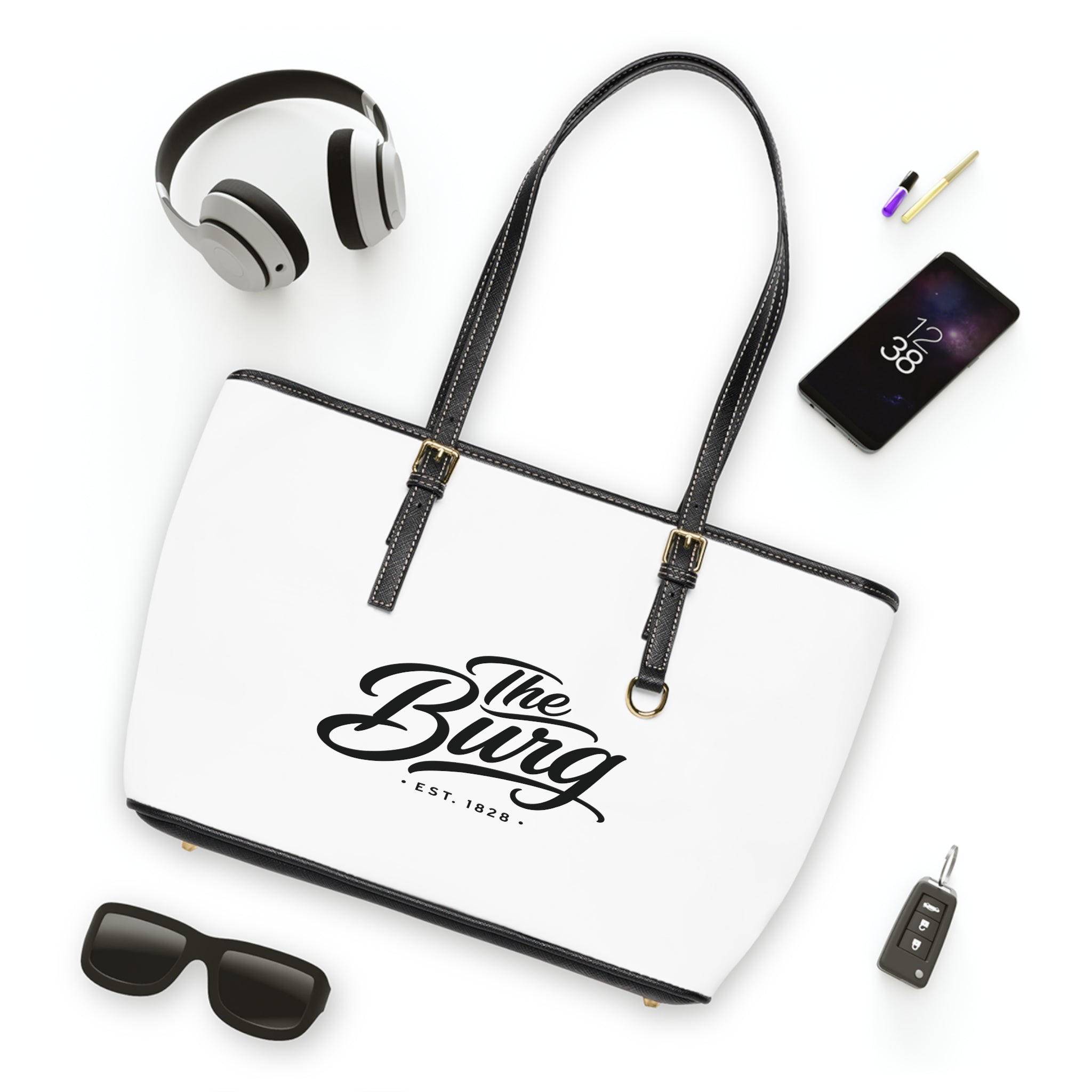 The Burg | Premium Shoulder Tote — alternate product view 3