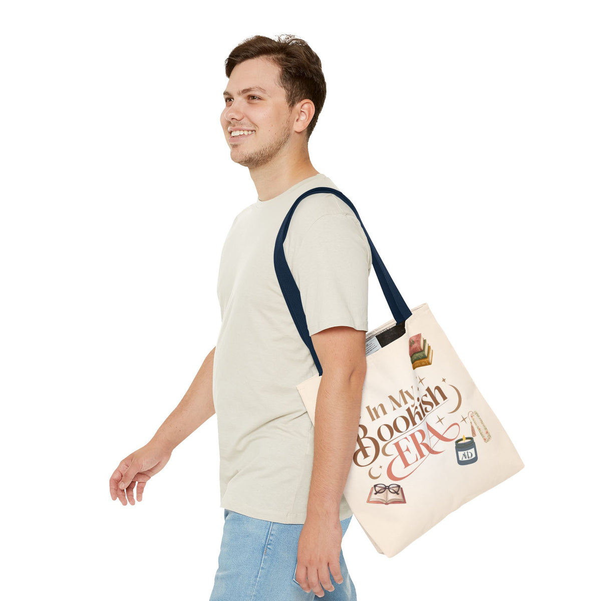 In My Bookish Era Literary Polyester Tote