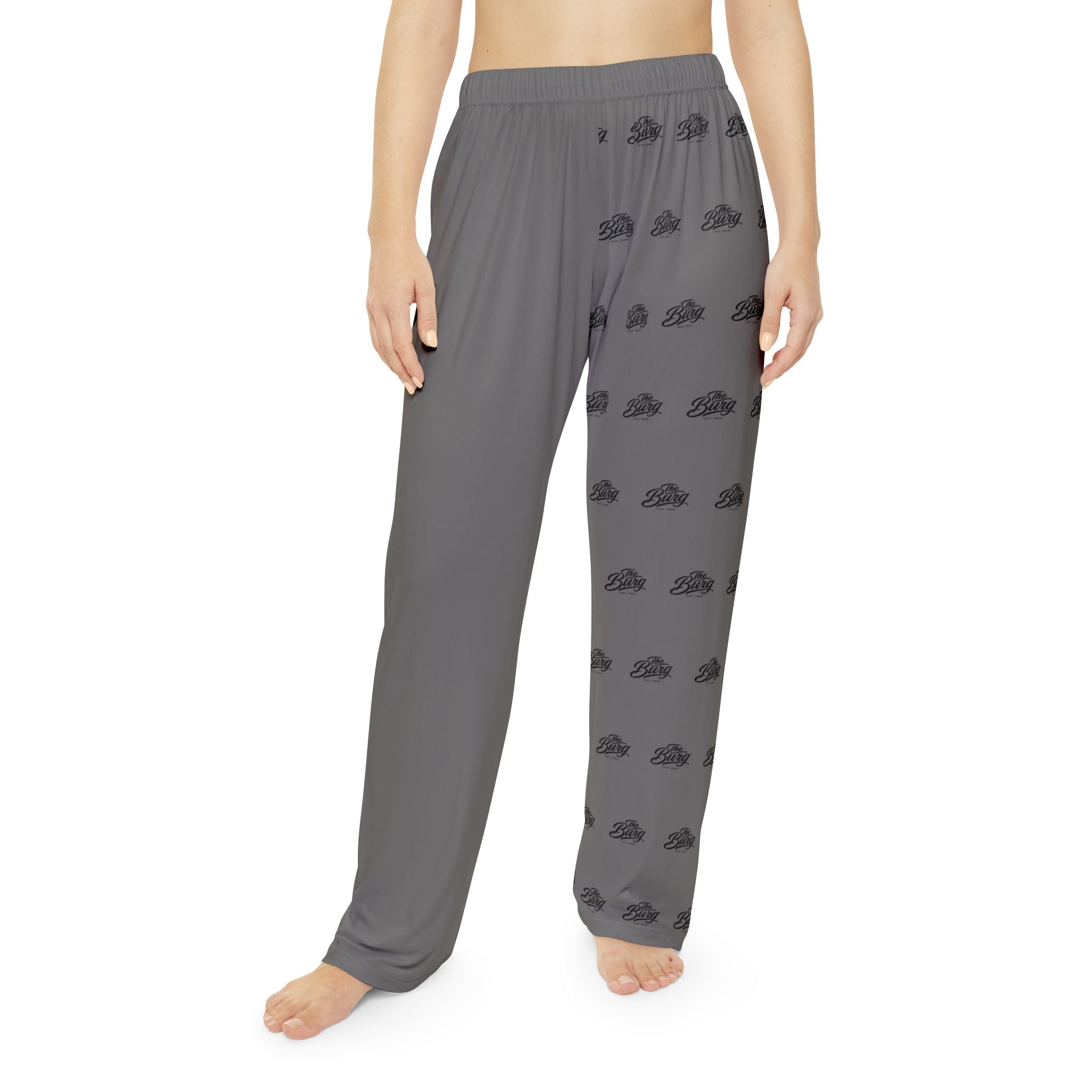 The Burg | Unisex Pajama Pants Personalized — alternate product view 3