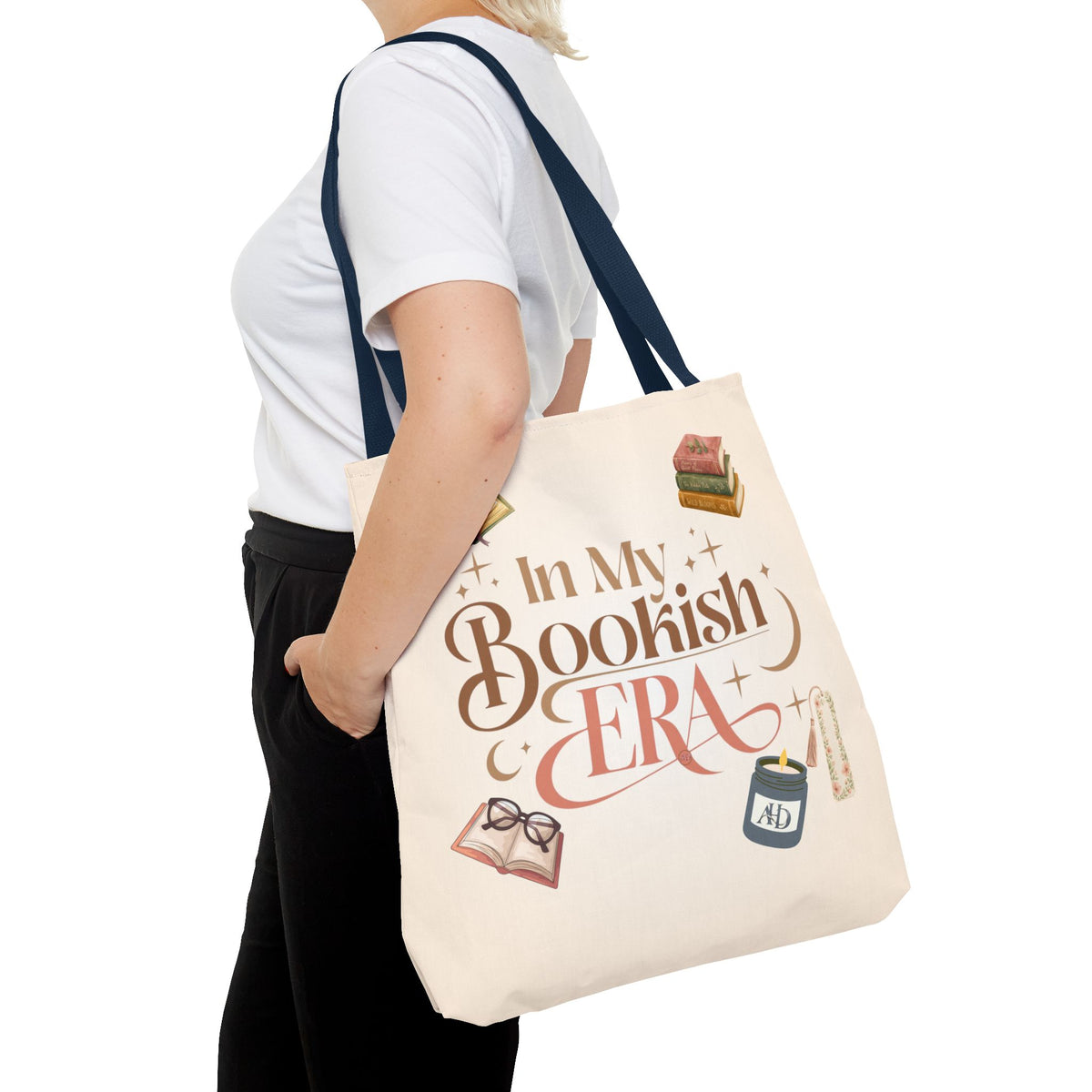 In My Bookish Era Literary Polyester Tote