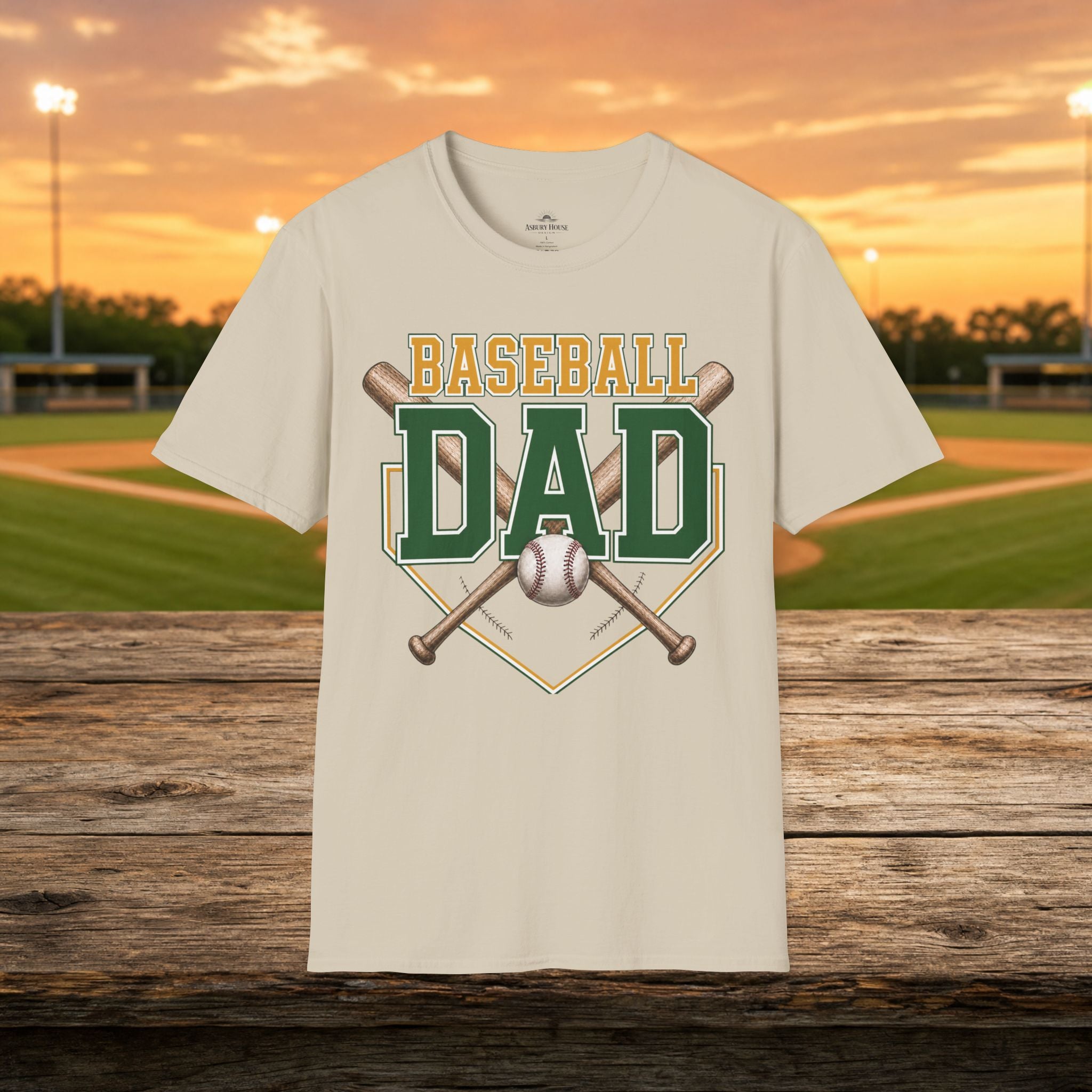 Baseball Dad | Personalized Back — alternate product view 3