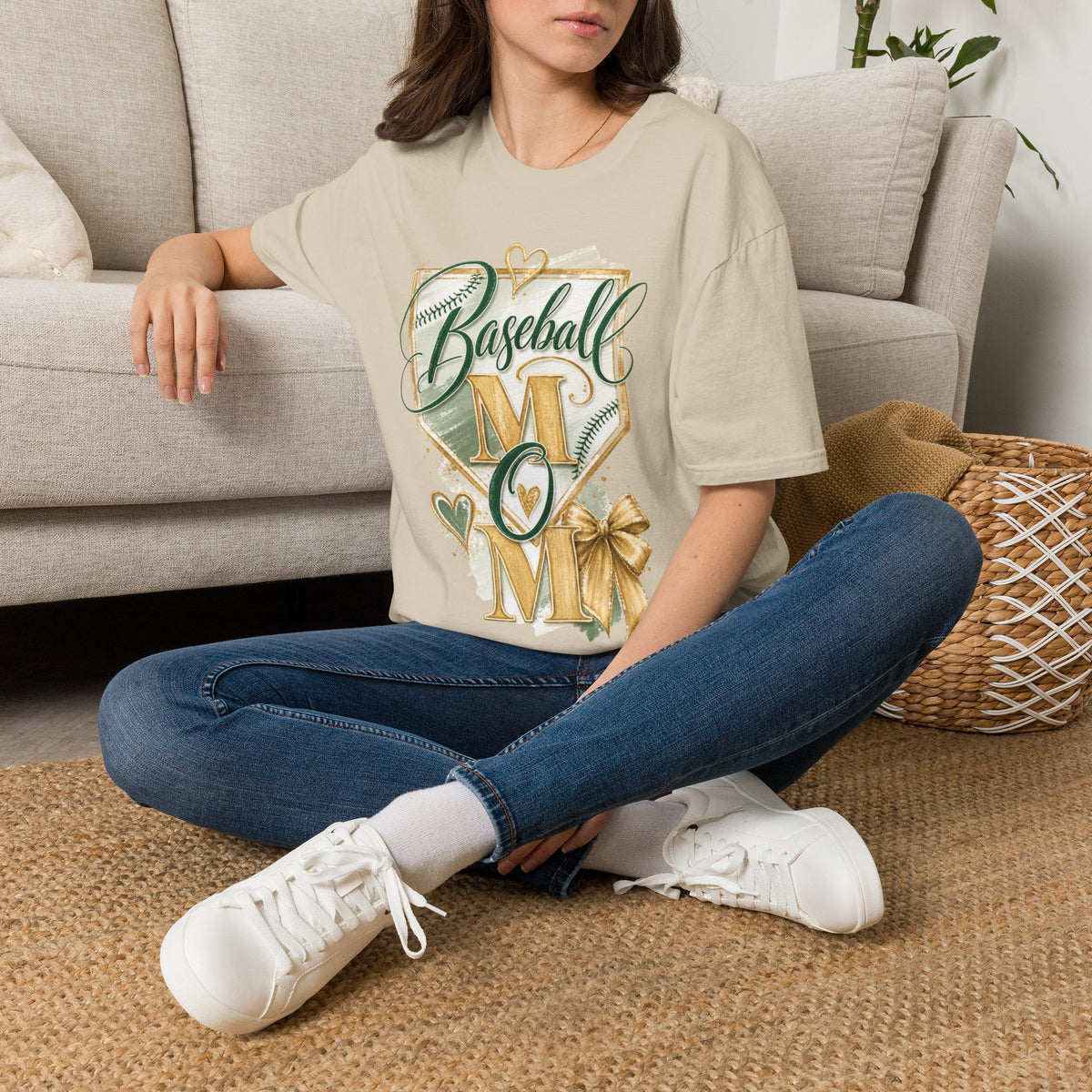 Baseball Mom | Personalized Back — alternate product view 3