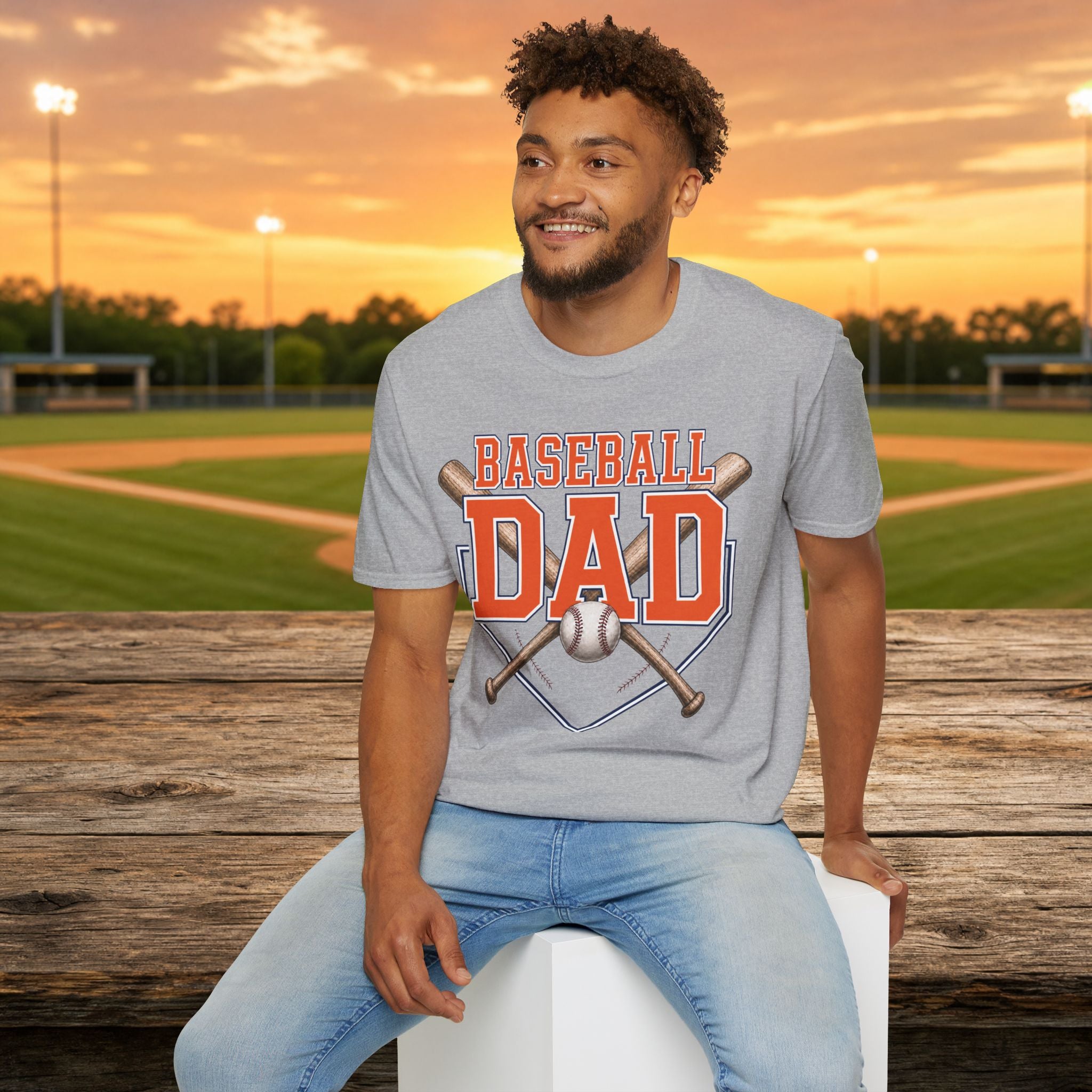 Baseball Dad | Personalized Back | Personalized Sideline Collection