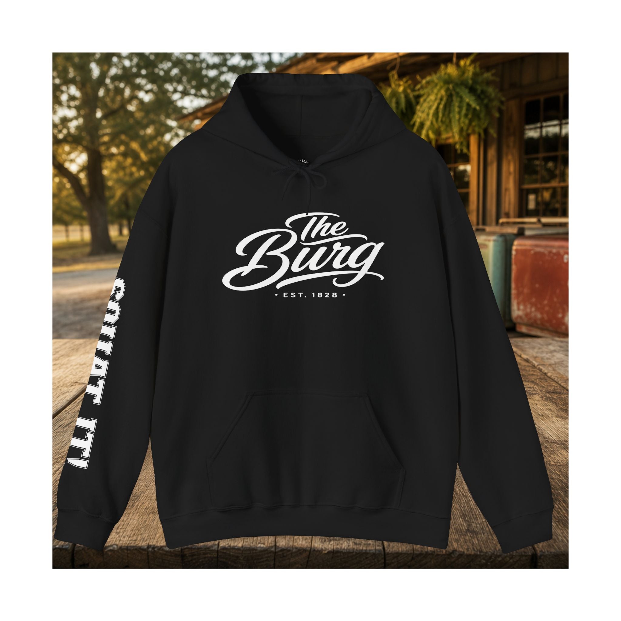 Middleburg | The Burg Hoodie Personalized — alternate product view 11