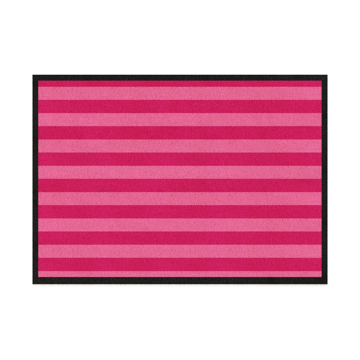 Pink Striped Accent Rug, 20 x 28 in