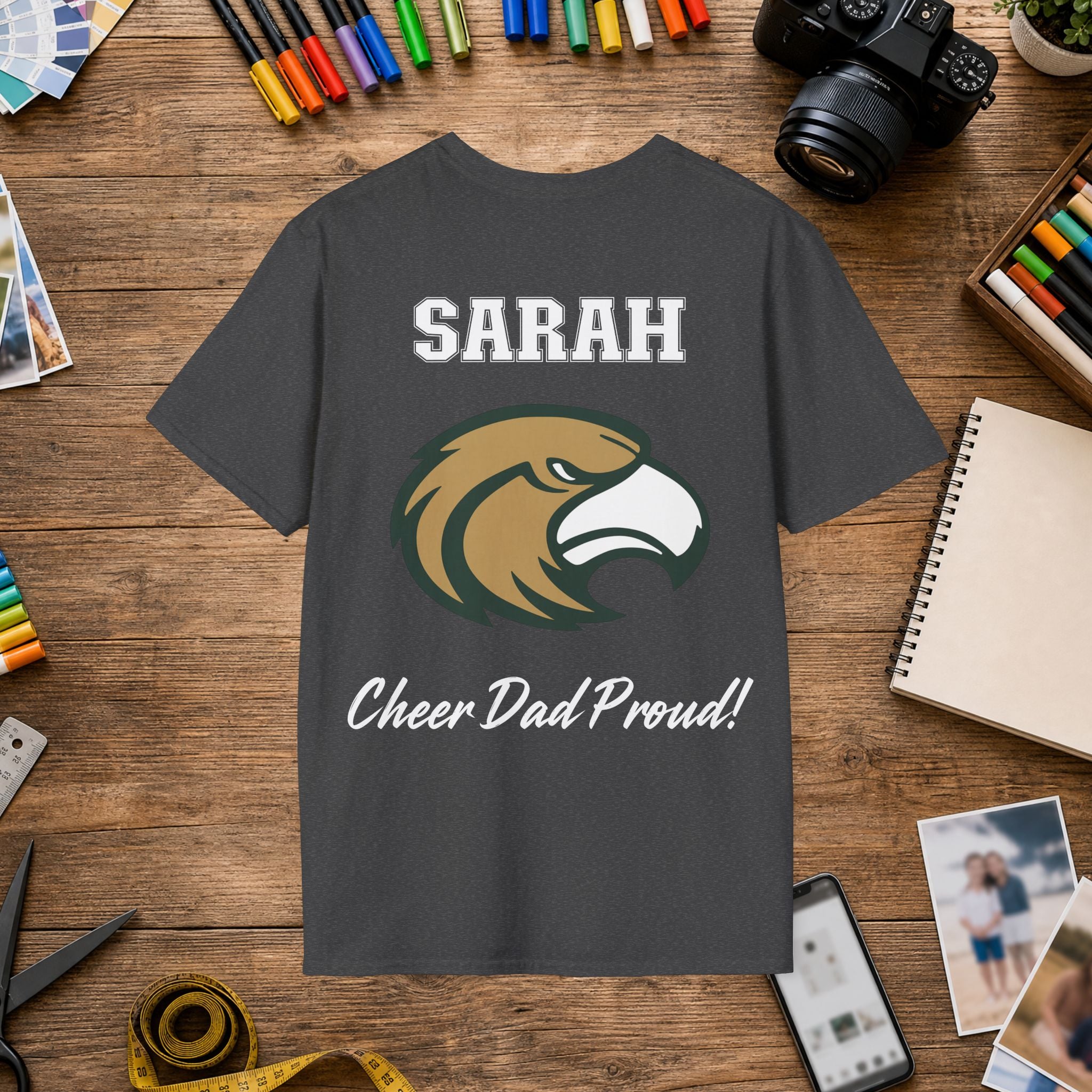Cheer Dad | Personalized Back | Personalized Sideline Collection