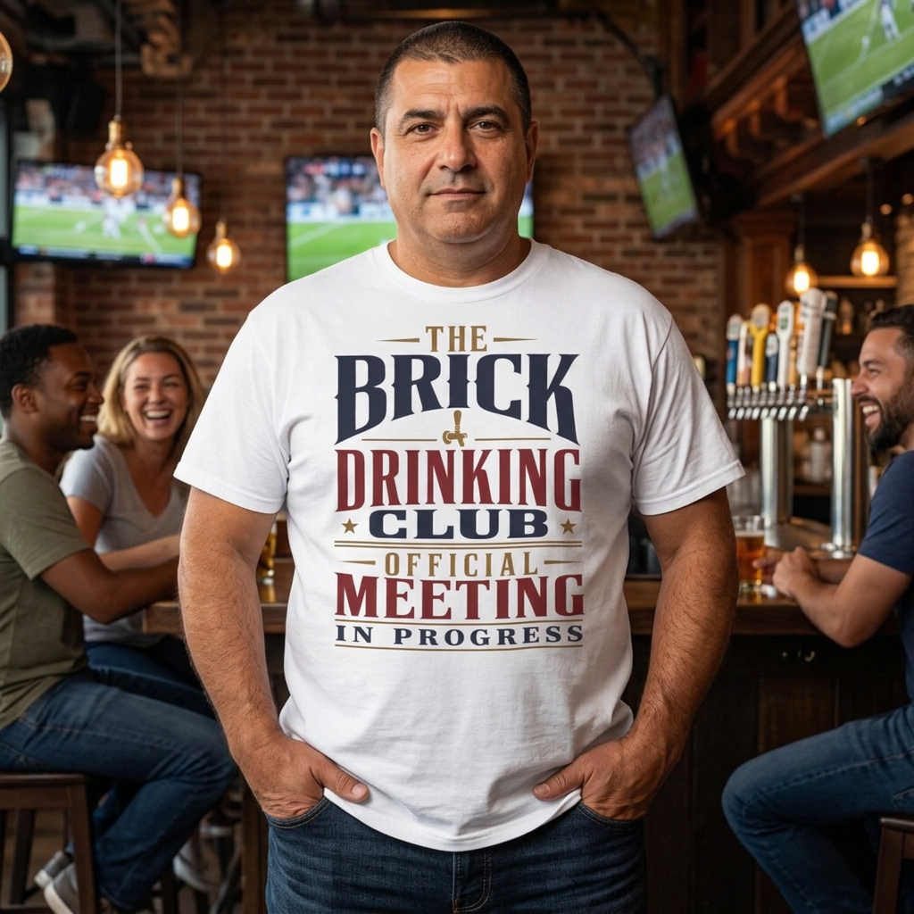 Fleming Island | The Brick Drinking Club: Official Meeting in Progress — primary product view