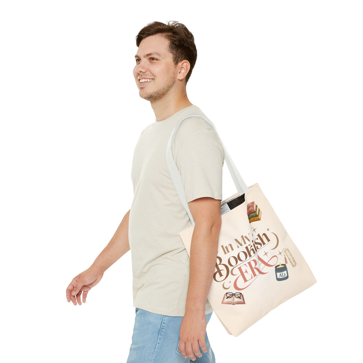 In My Bookish Era Literary Polyester Tote