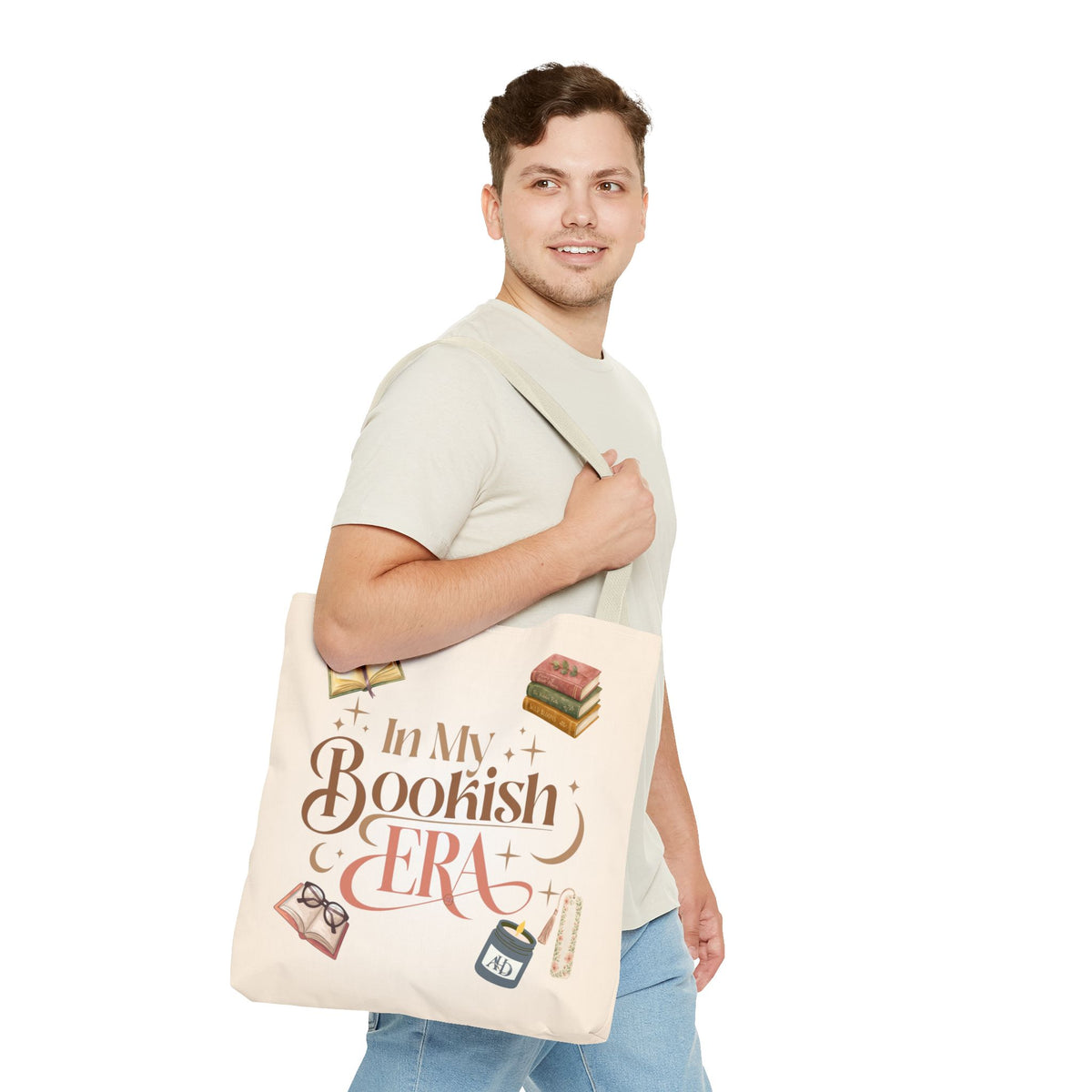 In My Bookish Era Literary Polyester Tote
