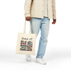 Bookish AF Cotton Canvas Tote Bag