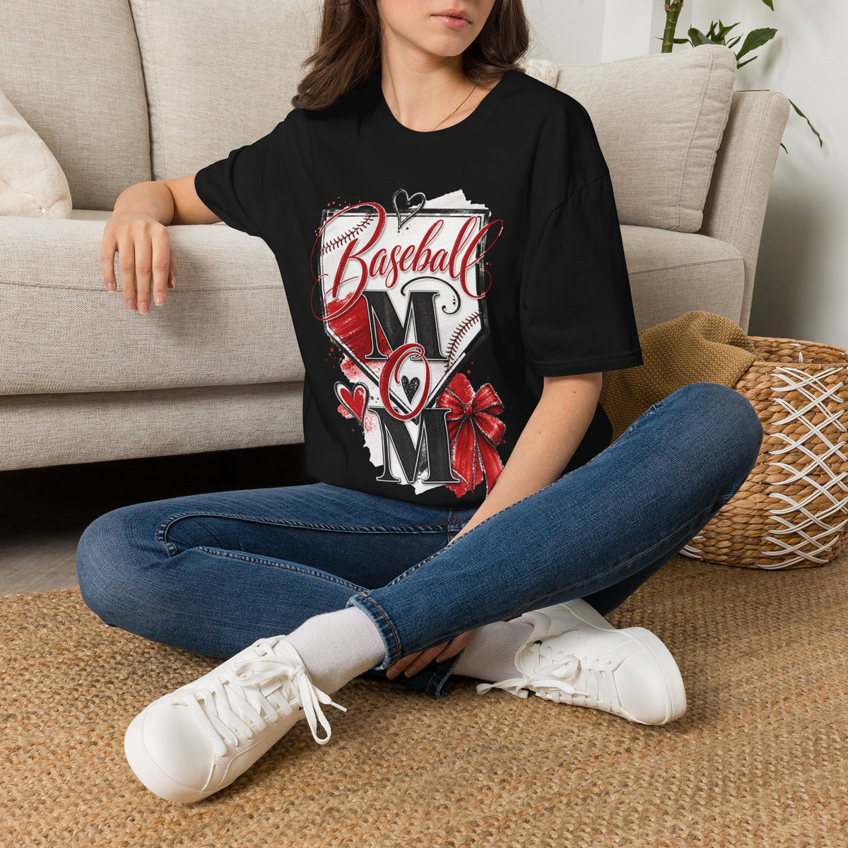 Baseball Mom | Personalized Back — alternate product view 2