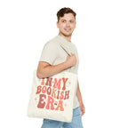 In My Bookish Era Retro Polyester Tote