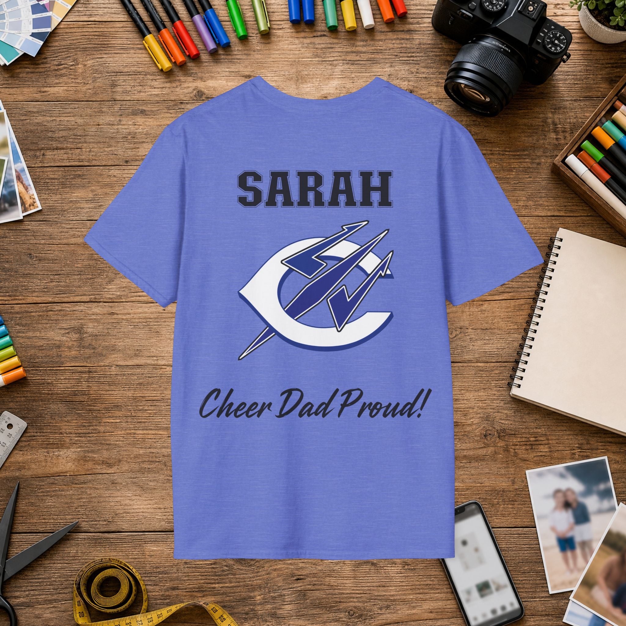Cheer Dad | Personalized Back | Personalized Sideline Collection