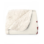 Fall Is for Football Sherpa Throw Blanket