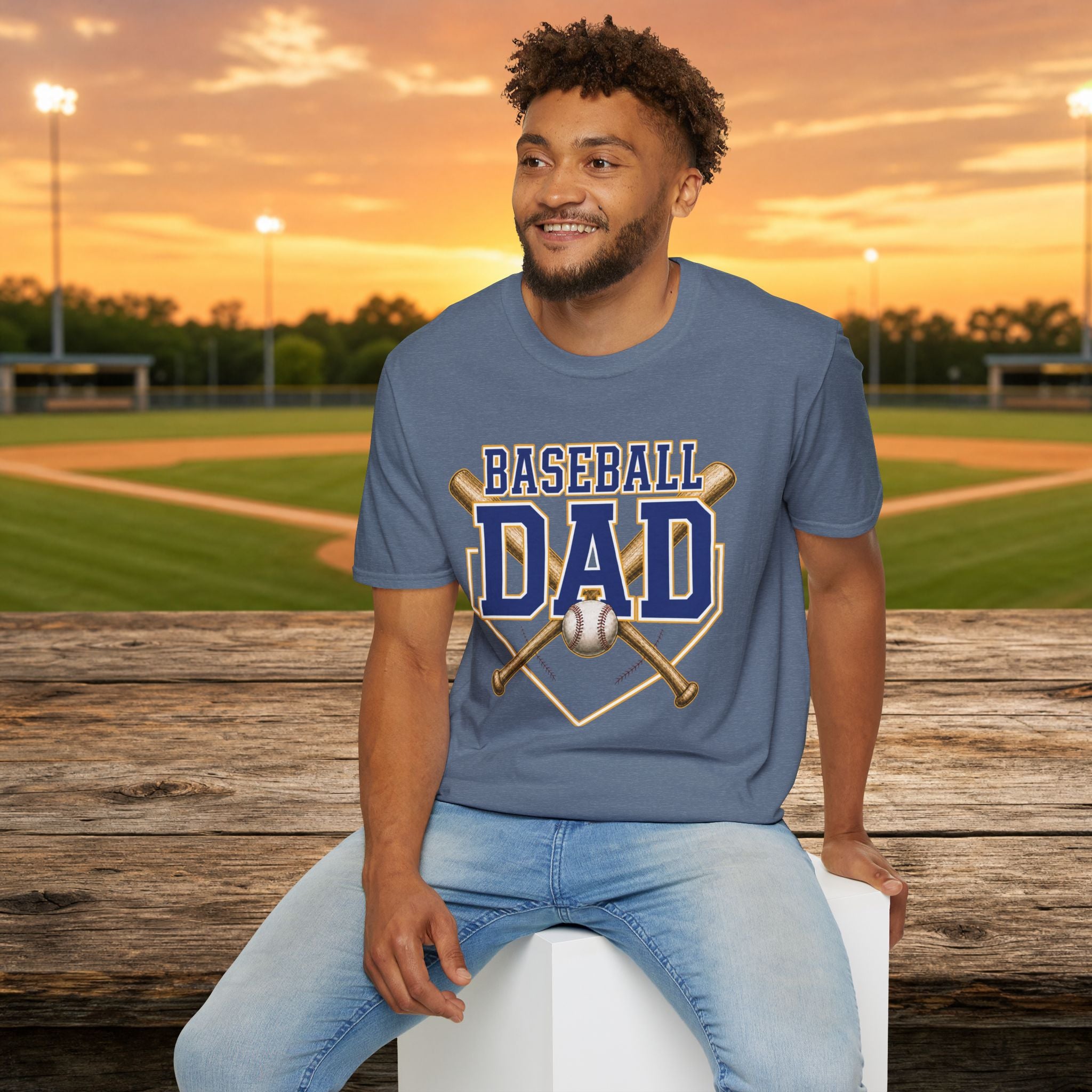 Baseball Dad | Personalized Back | Personalized Sideline Collection