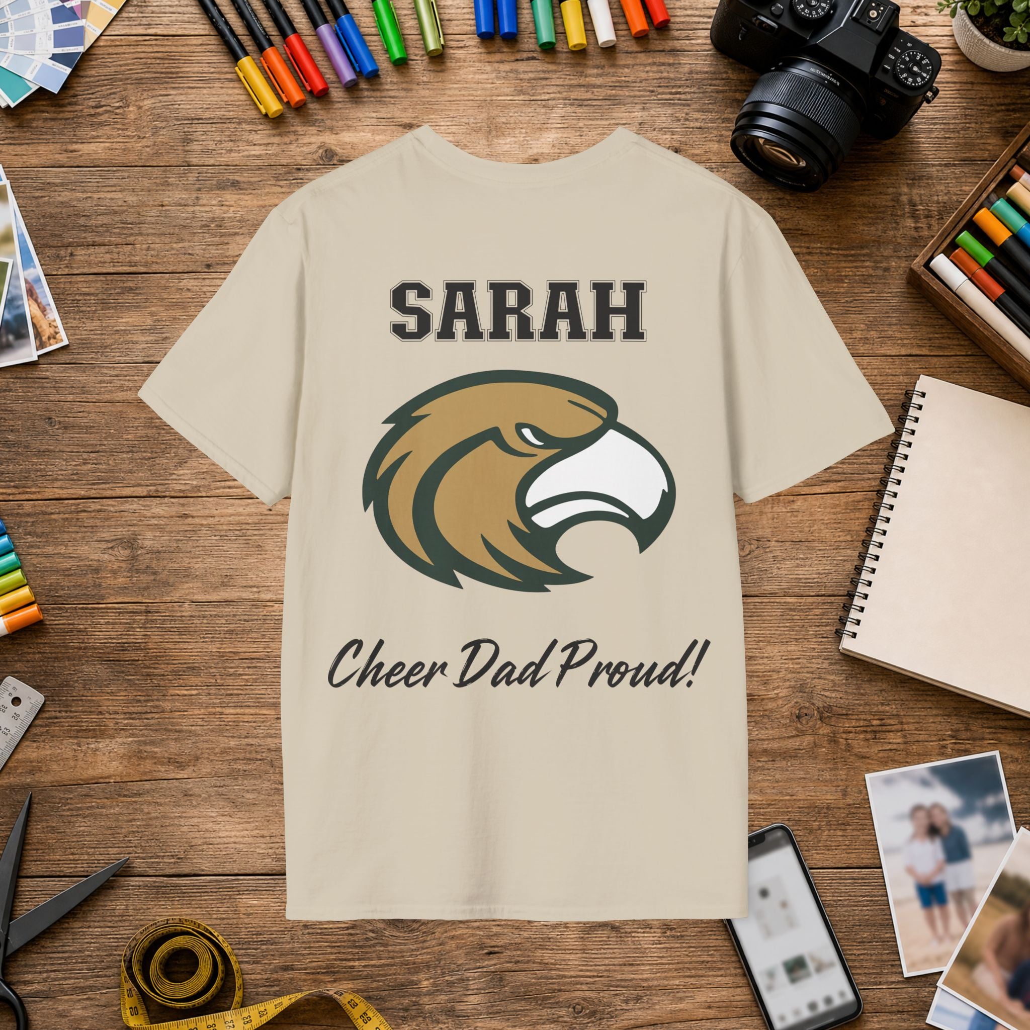Cheer Dad | Personalized Back | Personalized Sideline Collection