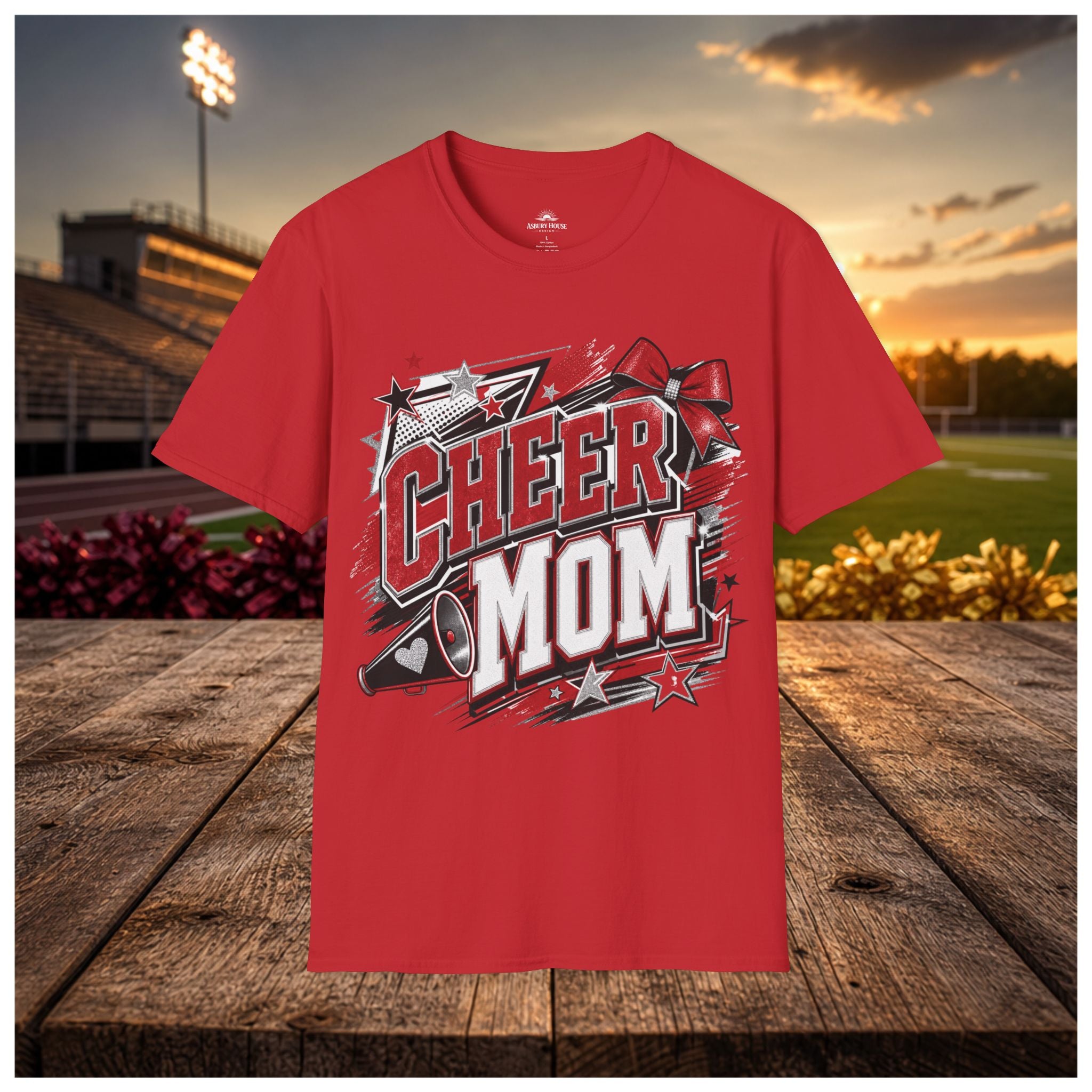 Cheer Mom | Personalized Back | Personalized Sideline Collection