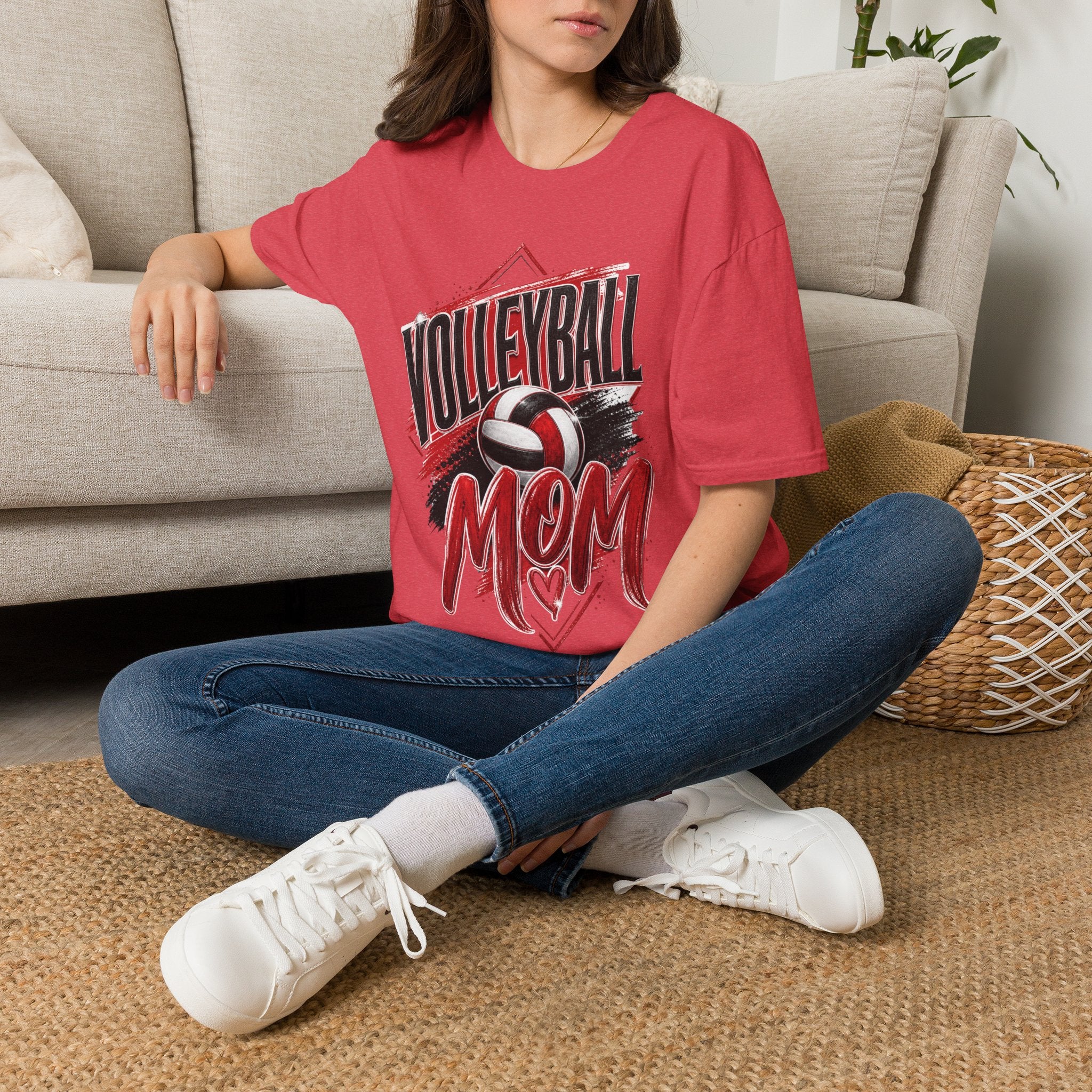 Volleyball Mom | Personalized Back — alternate product view 2