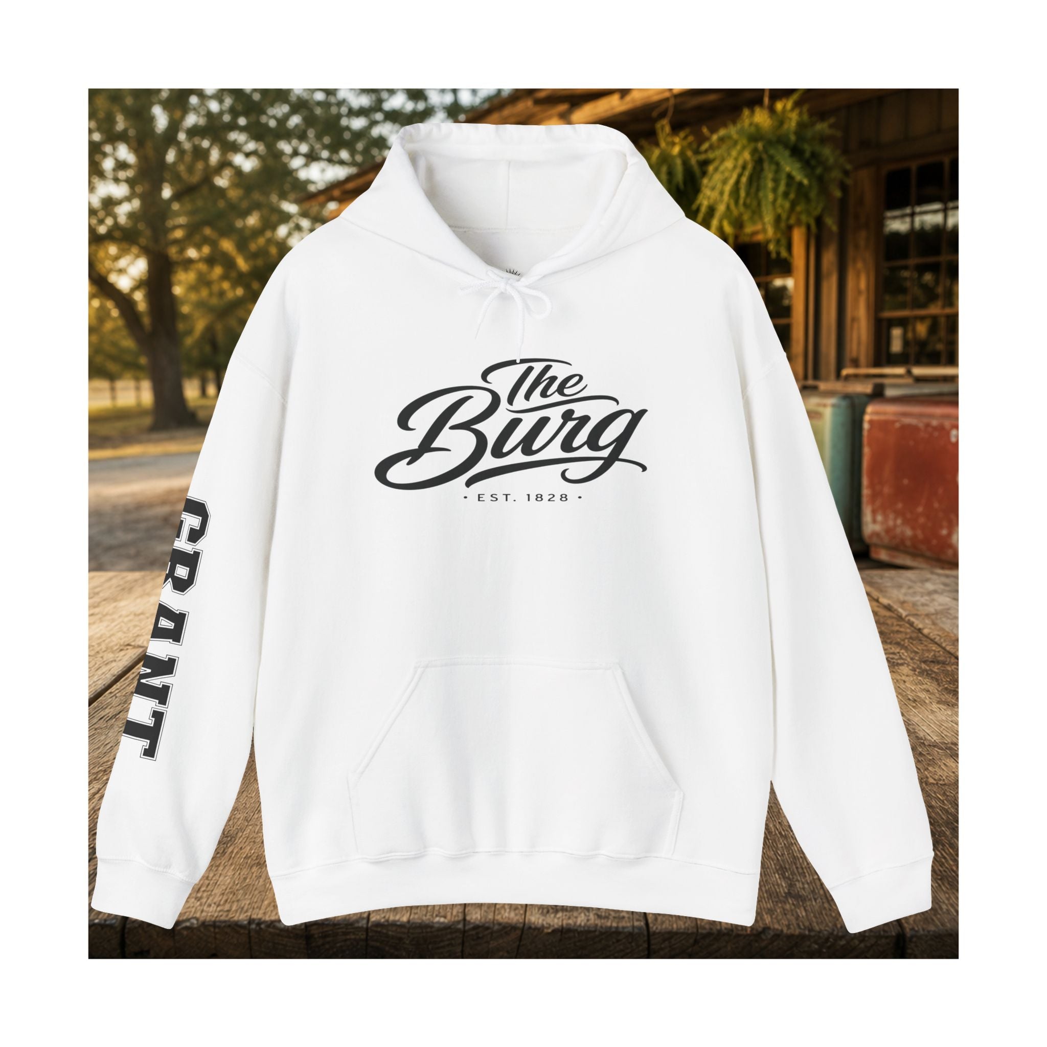 Middleburg | The Burg Hoodie Personalized — primary product view