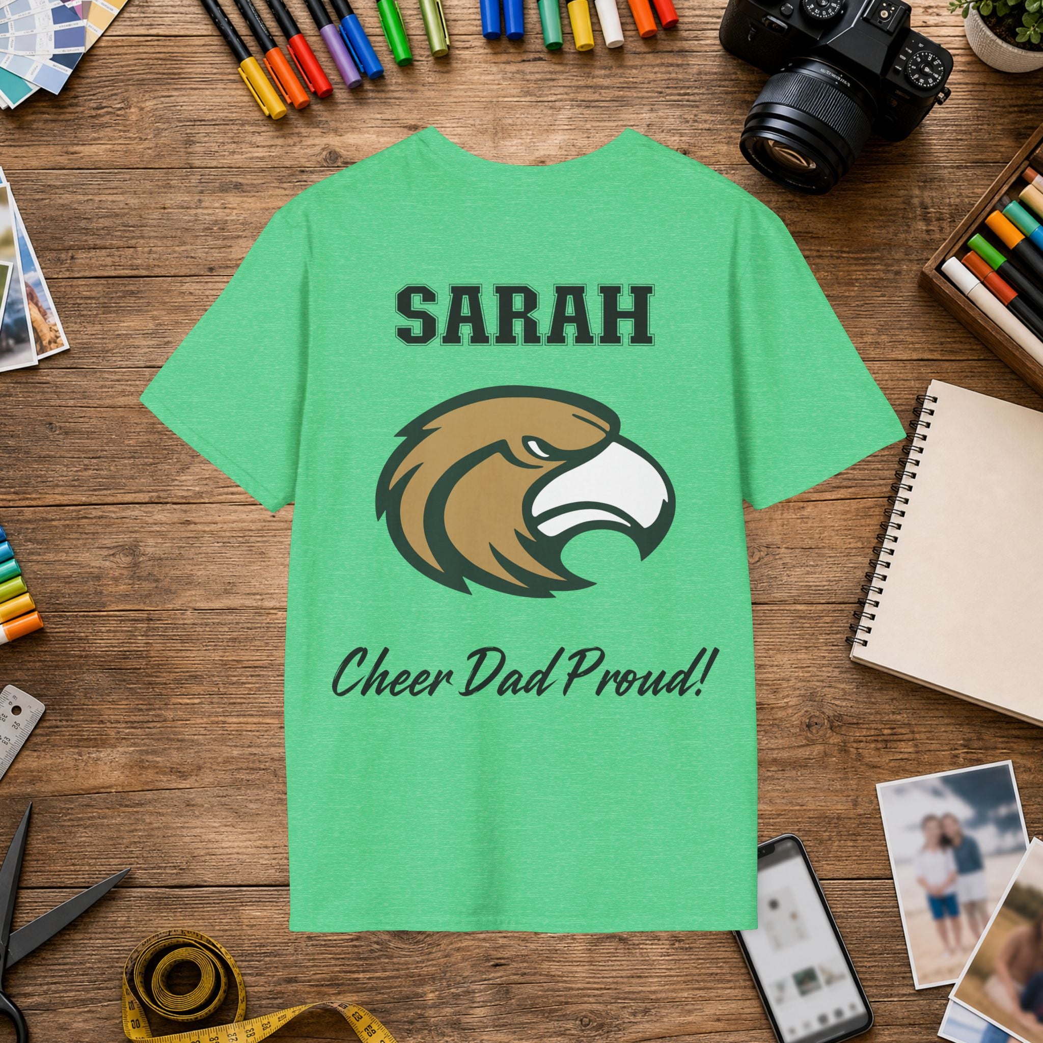 Cheer Dad | Personalized Back | Personalized Sideline Collection