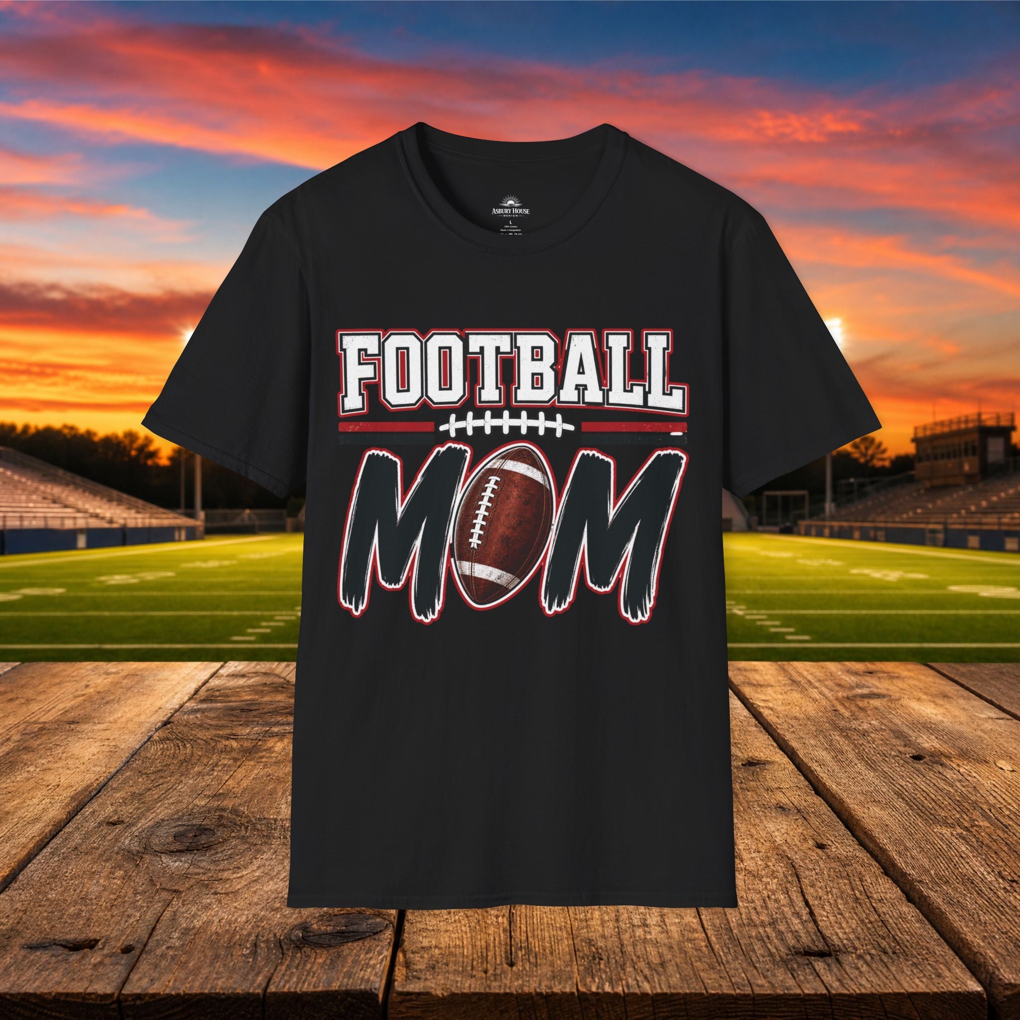 Football Mom | Personalized Back — alternate product view 4