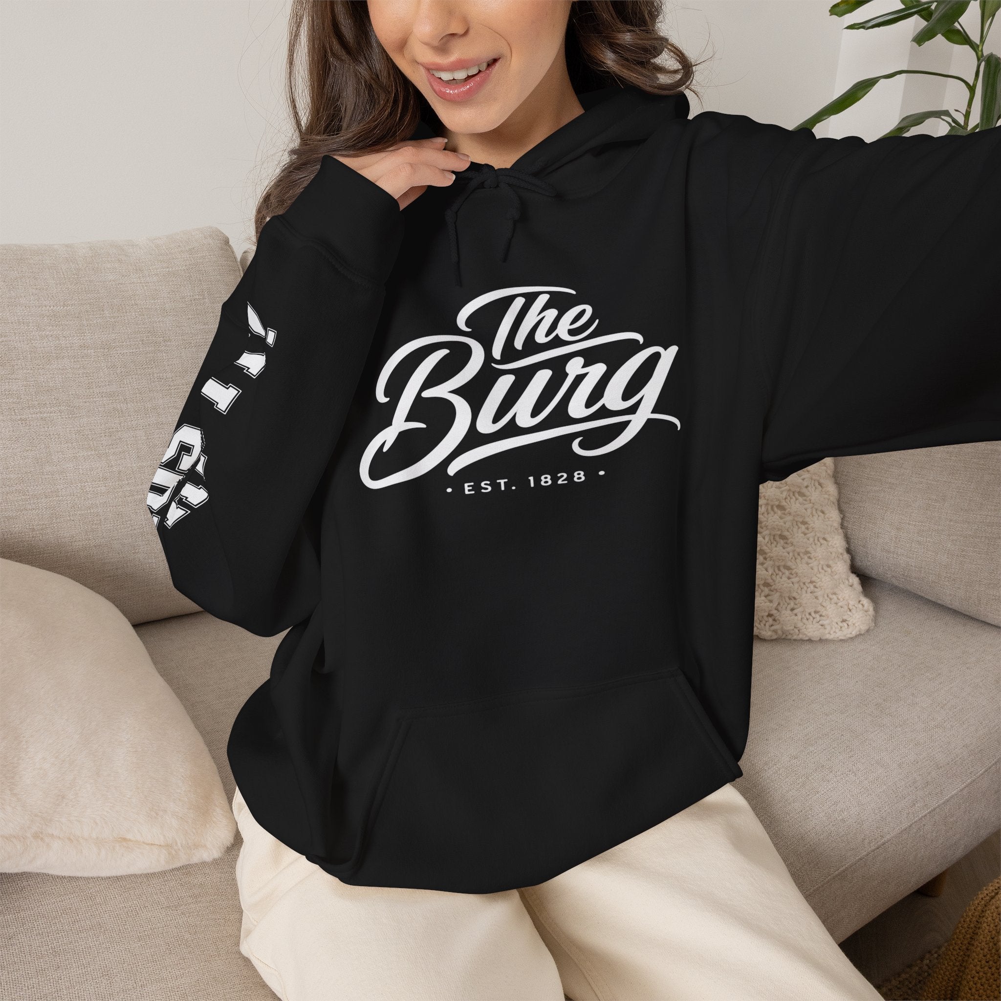 Middleburg | The Burg Hoodie Personalized — alternate product view 13